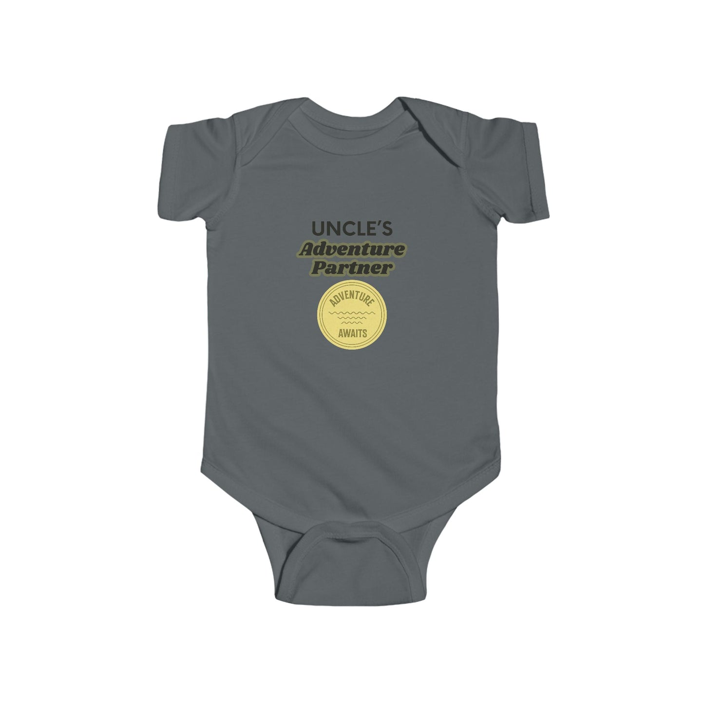 Uncle’s Adventure Partner  — Baby Onesie with badge
