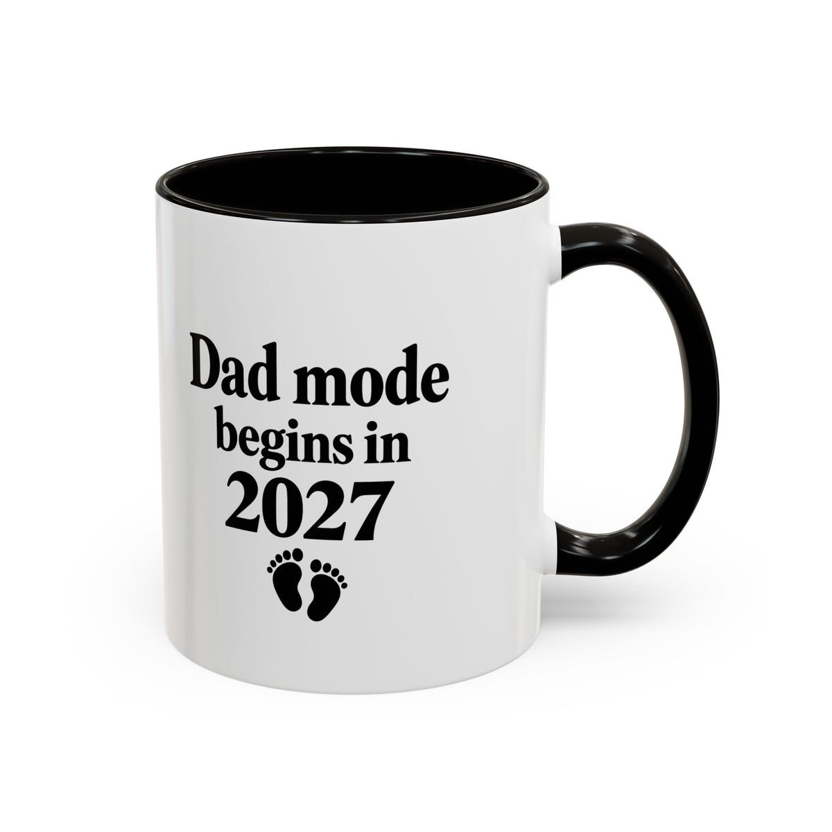 Daddy Est. 2027 Gift-Reveal Ceramic Mug