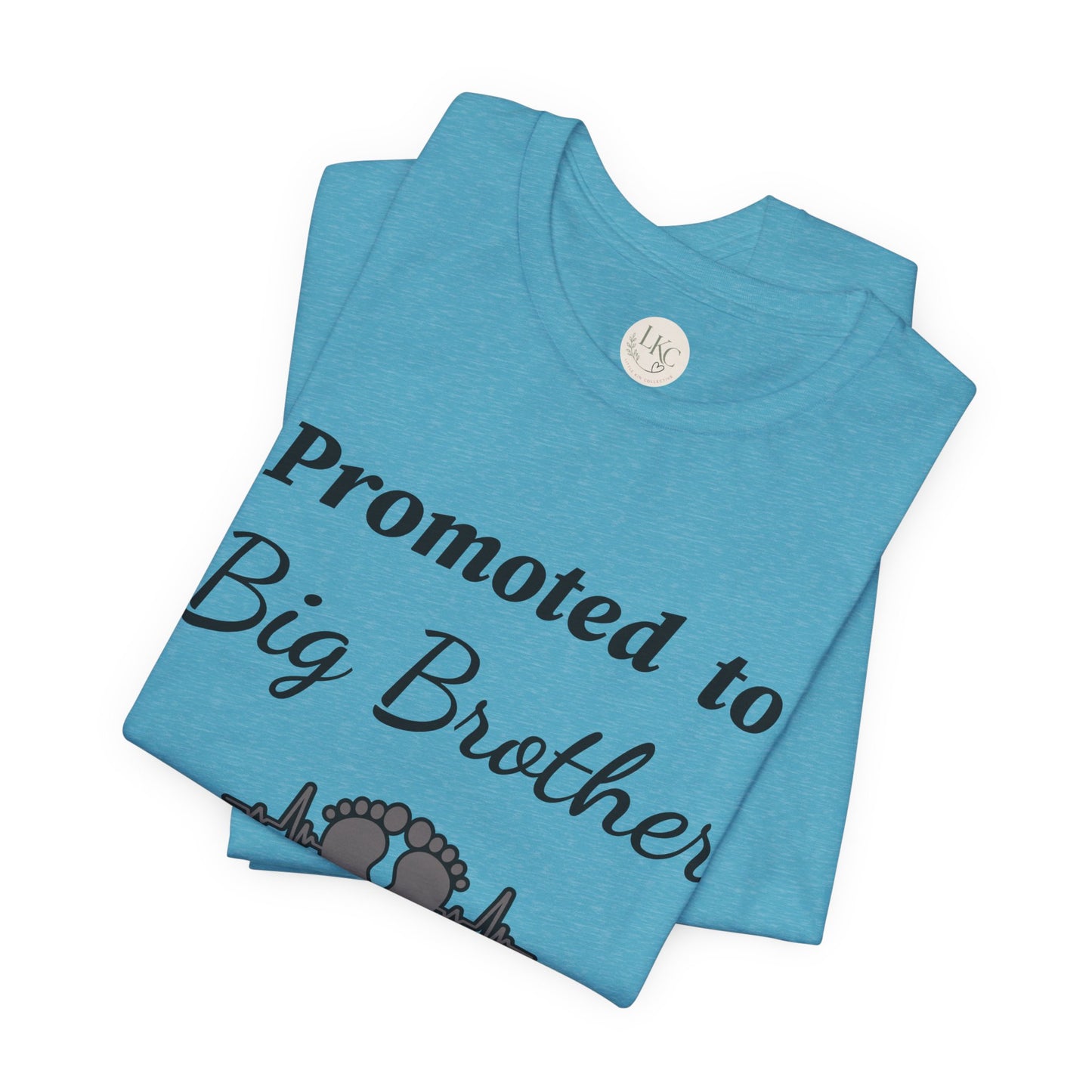 Promoted to Big Brother T-Shirt — New Sibling Announcement Tee