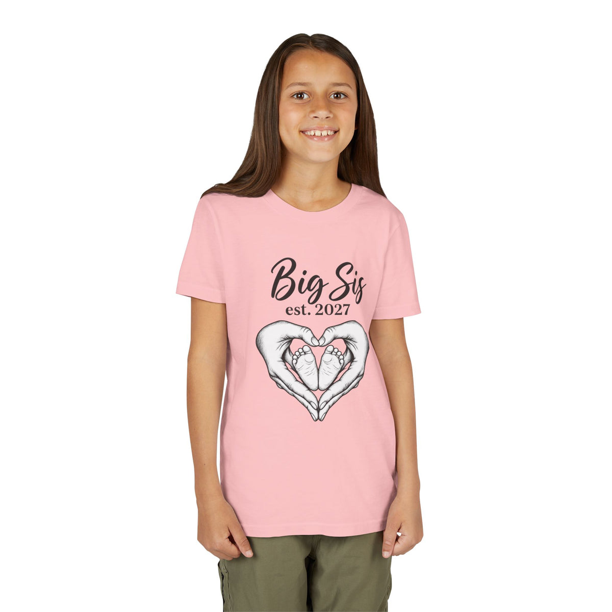 Big Sis Est. 2027 Youth Tee