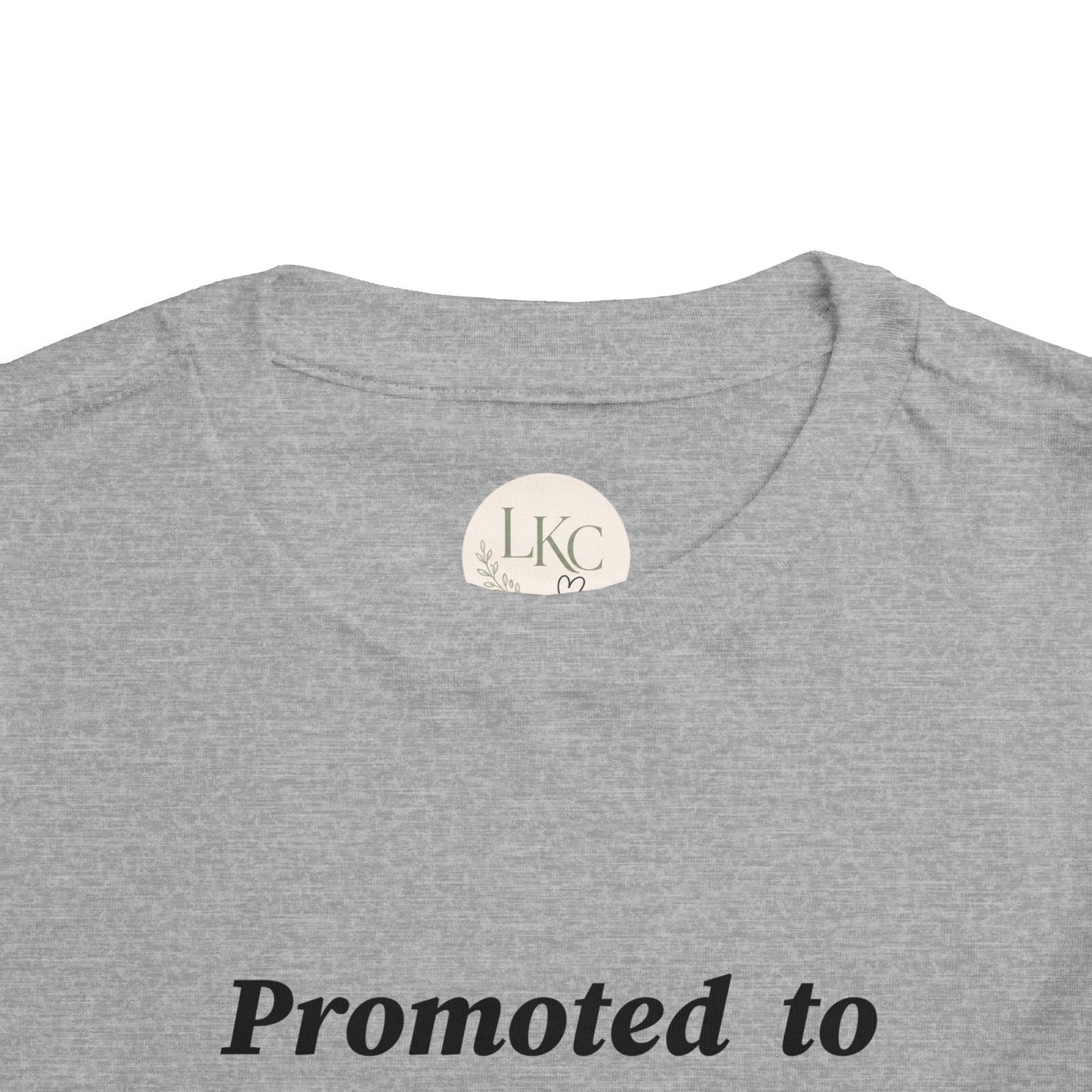 Promoted to Big Brother Toddler Tee — New Big Brother Announcement Shirt