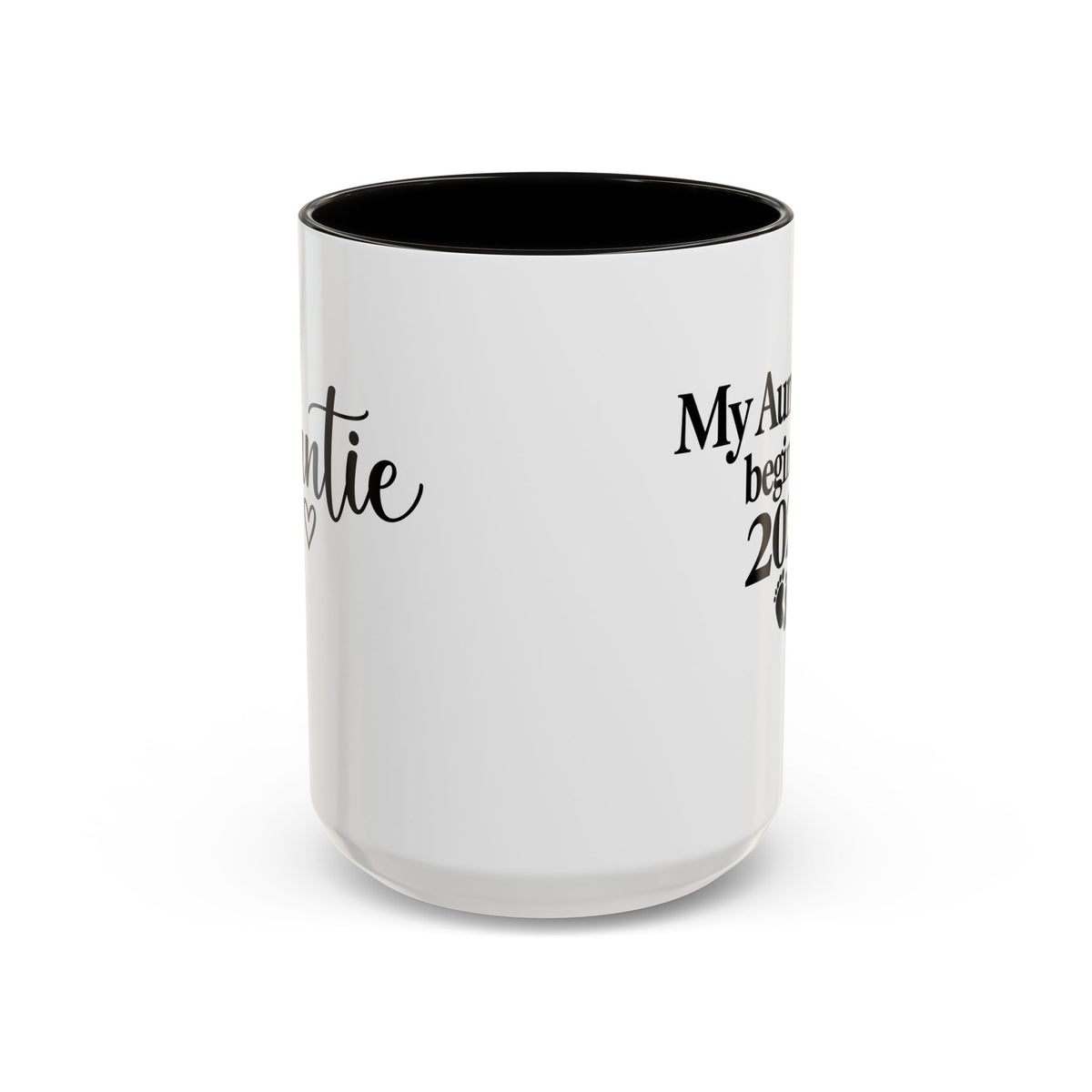 Auntie Est. 2027 Gift-Reveal Ceramic Mug