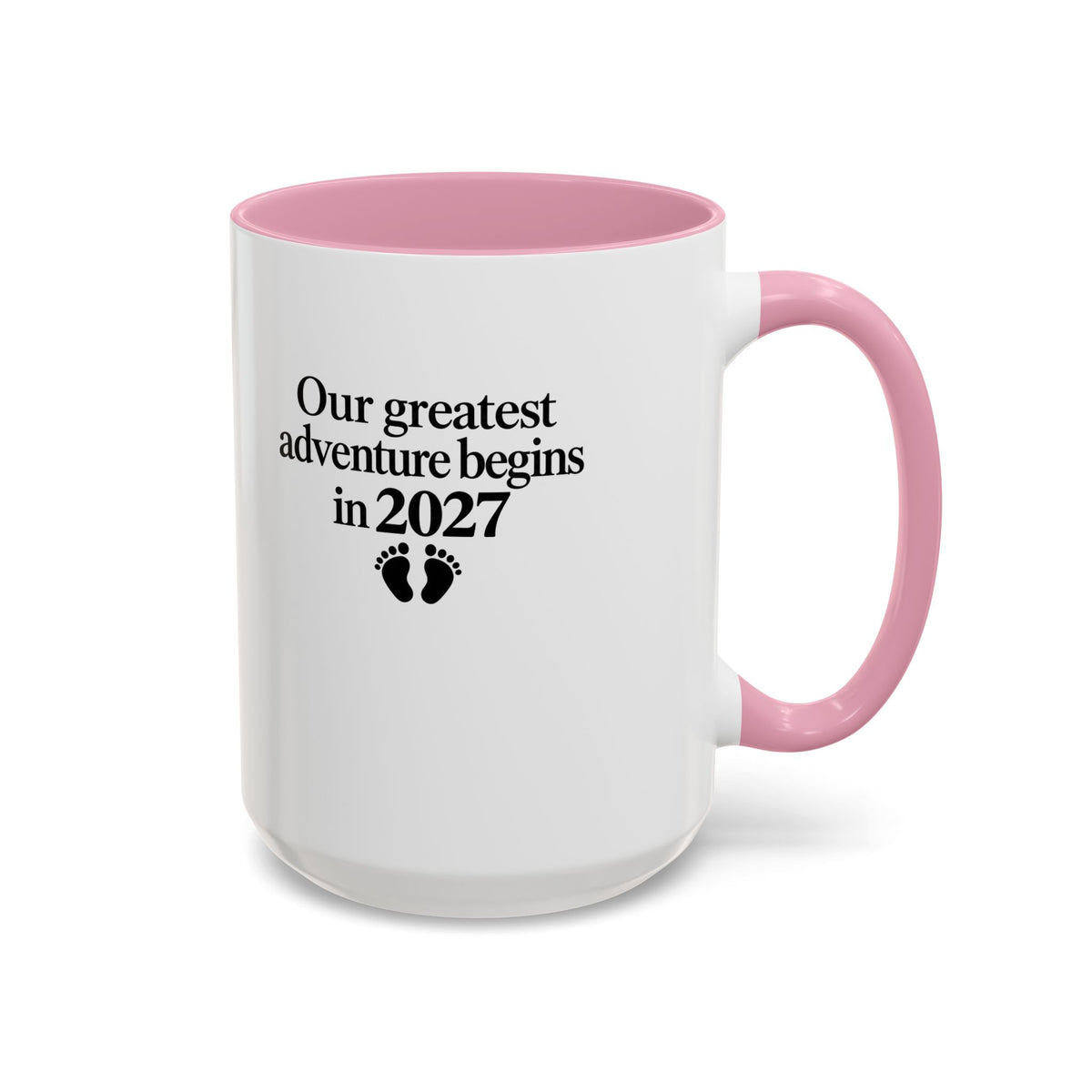 Mommy Est. 2027 Gift-Reveal Ceramic Mug