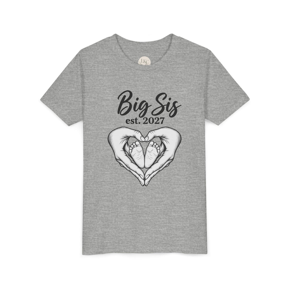 Big Sis Est. 2027 Youth Tee