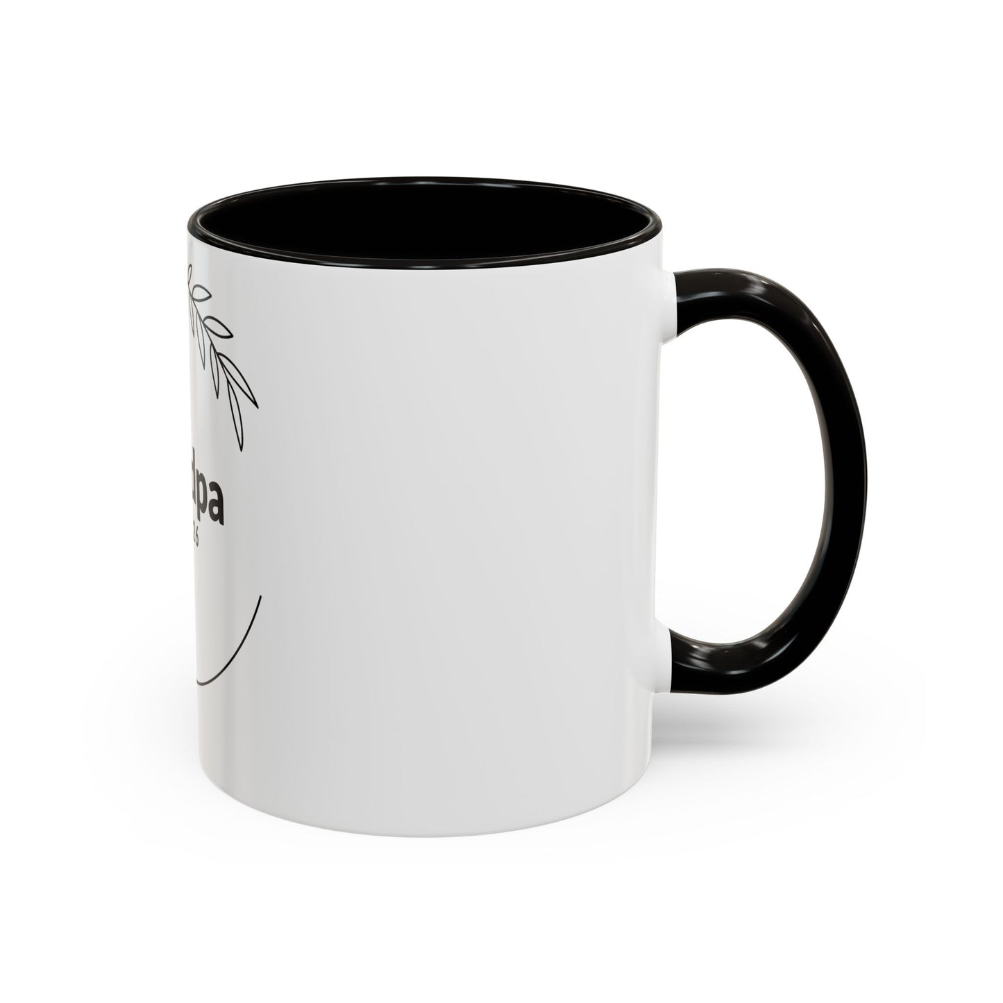 Grandpa Est. 2026 Mug — Personalized Coffee Cup for New Grandfathers