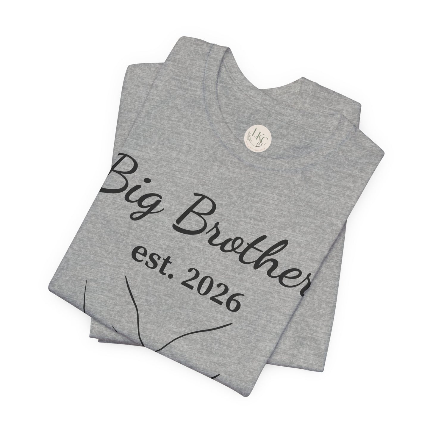 Big Brother T-Shirt "est. 2026" – New Sibling Announcement Tee
