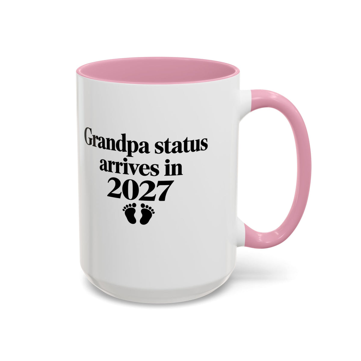 Grandpa Est. 2027 Gift-Reveal Ceramic Mug
