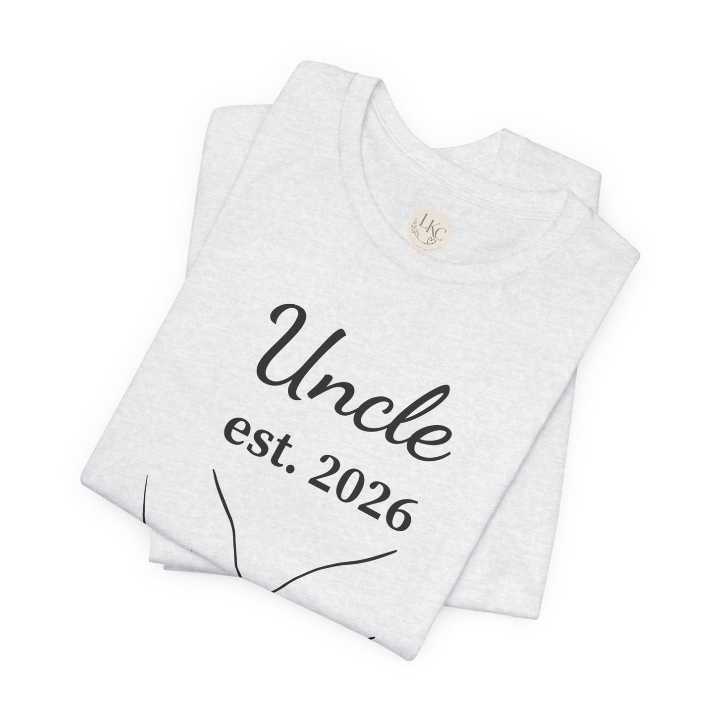 Uncle Est. 2026 T-Shirt — New Uncle Announcement Tee