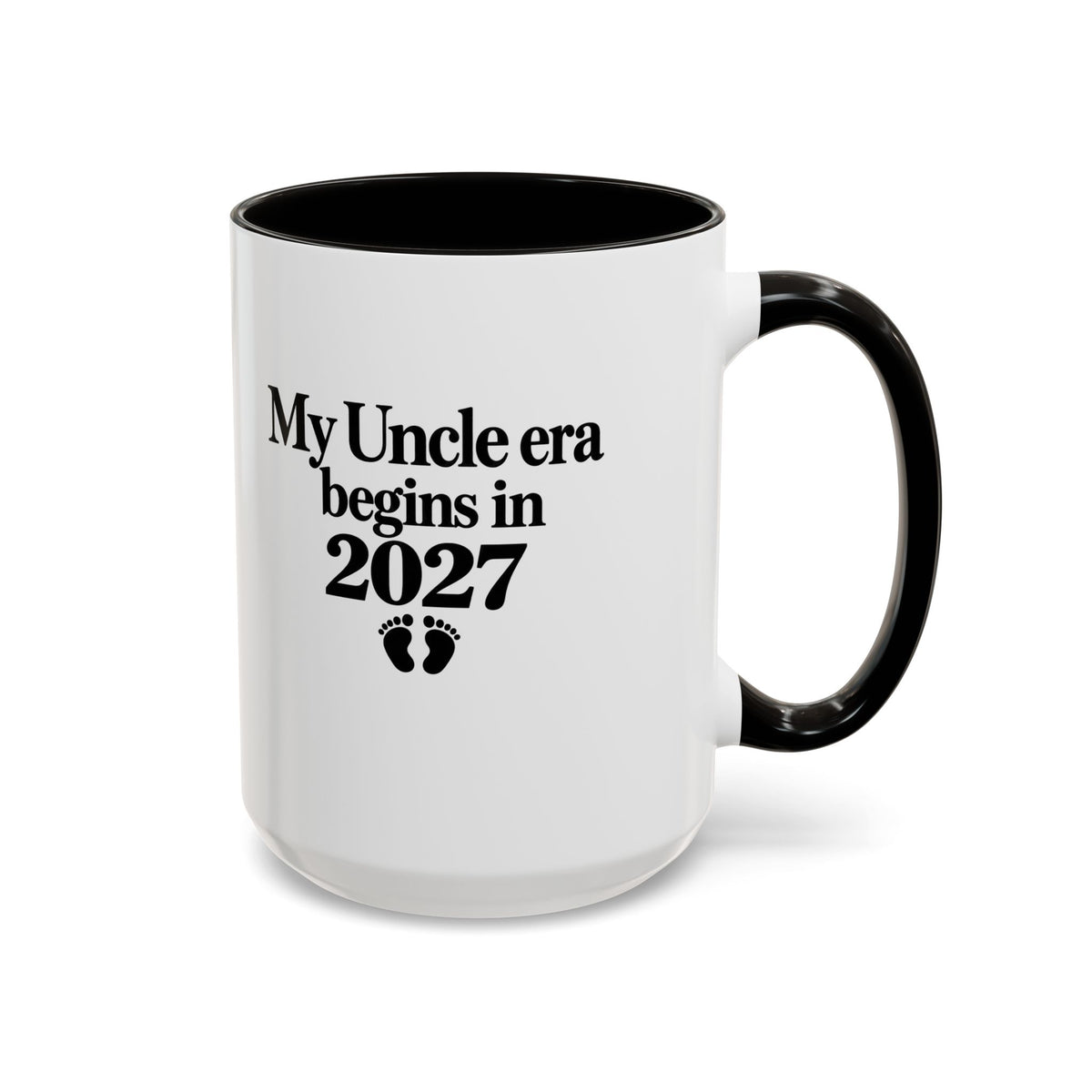 Uncle Est. 2027 Gift-Reveal Ceramic Mug