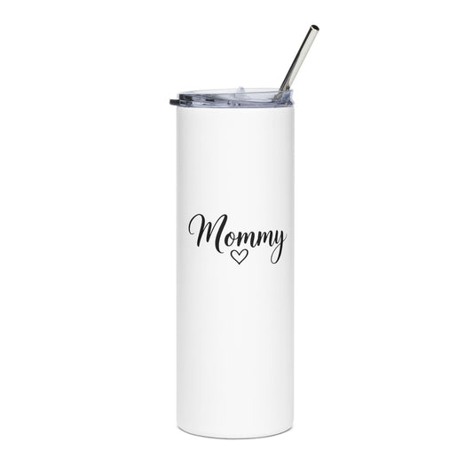 Mommy Est. 2027 Gift-Reveal Stainless Steel Tumbler