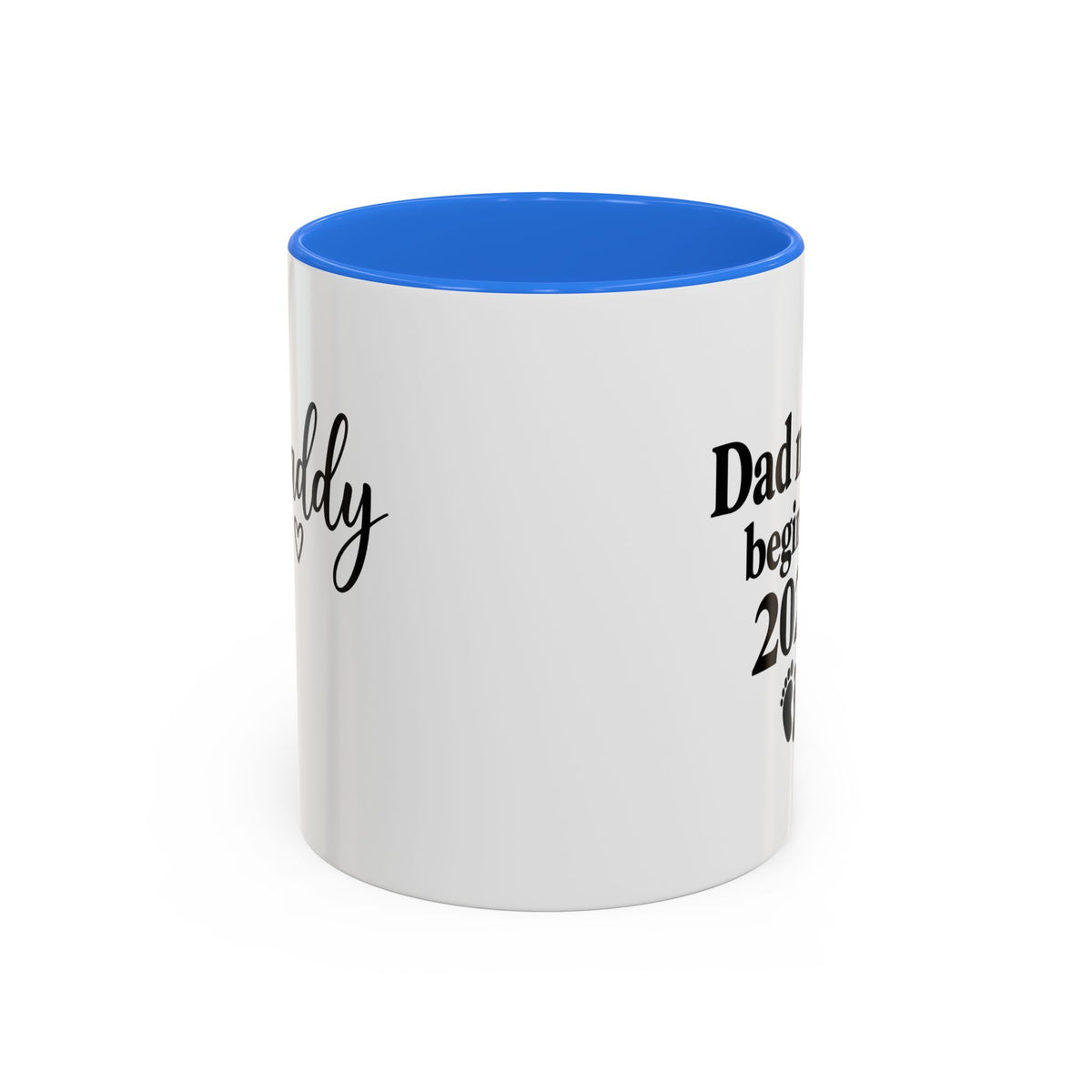 Daddy Est. 2027 Gift-Reveal Ceramic Mug