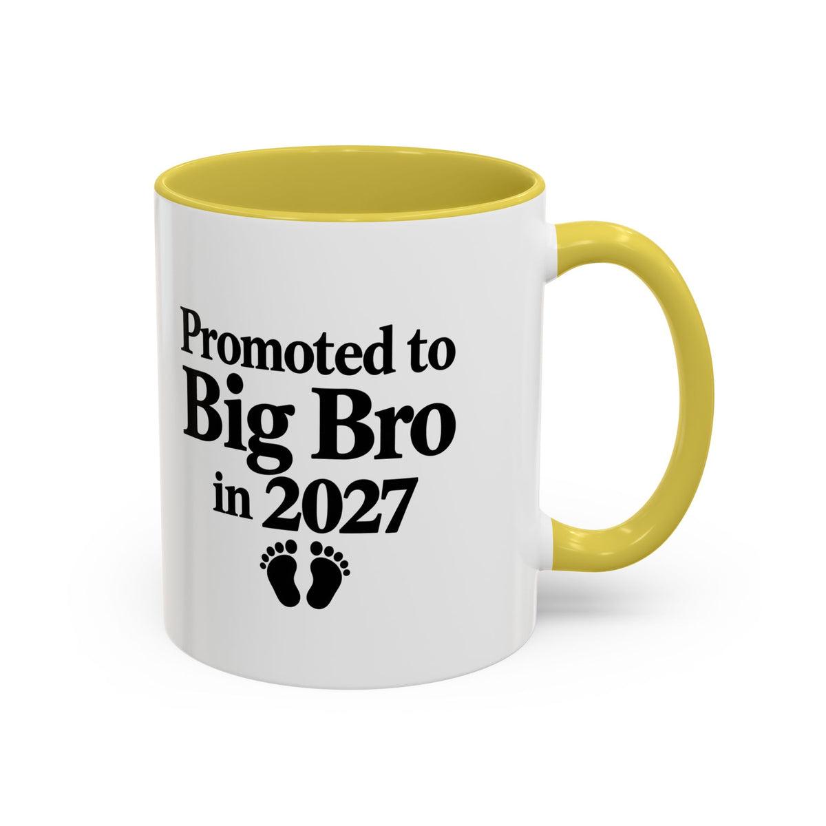 Big Bro Est. 2027 Gift-Reveal Ceramic Mug
