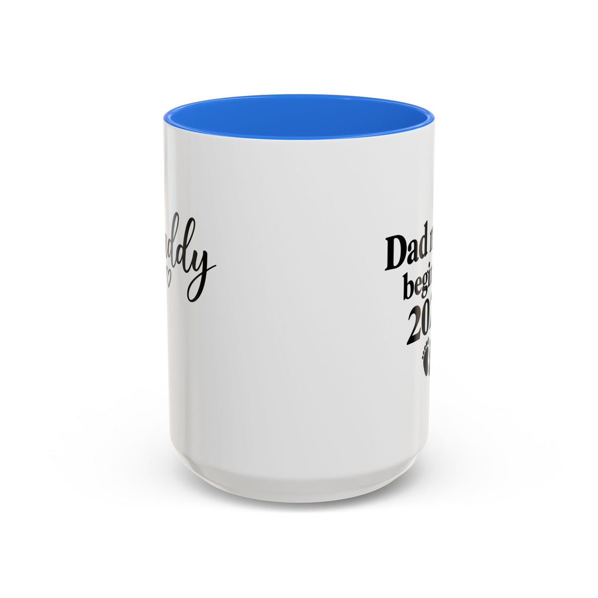 Daddy Est. 2027 Gift-Reveal Ceramic Mug