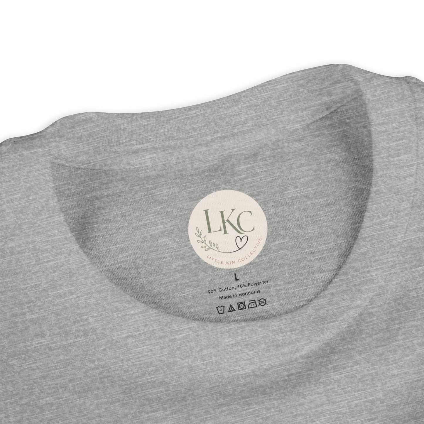 Promoted to Big Sister Youth Tee - Cute Announcement Shirt with Baby Footprint Design