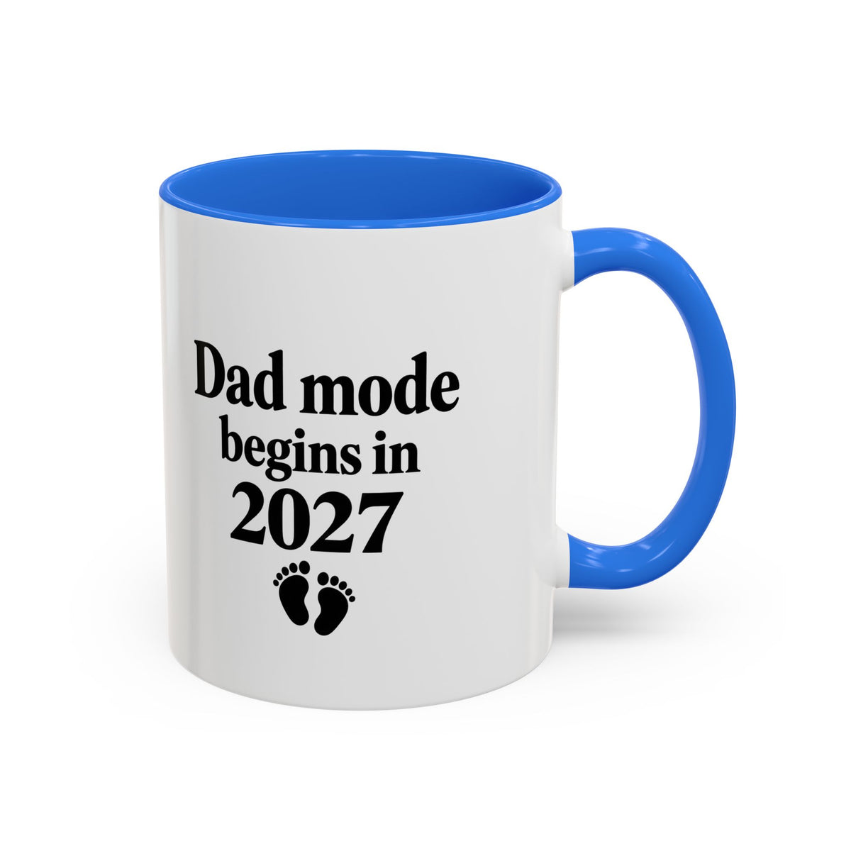 Daddy Est. 2027 Gift-Reveal Ceramic Mug