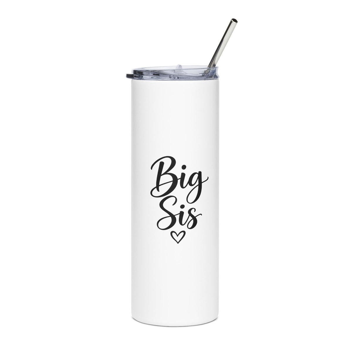Big Sis Est. 2027 Gift-Reveal Stainless Steel Tumbler