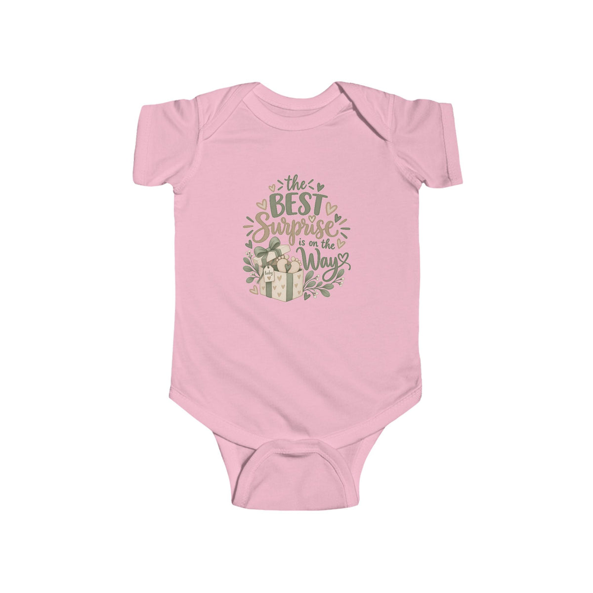 The Best Surprise Is on the Way Baby Bodysuit