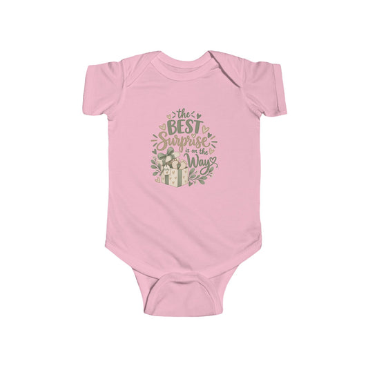 The Best Surprise Is on the Way Baby Bodysuit