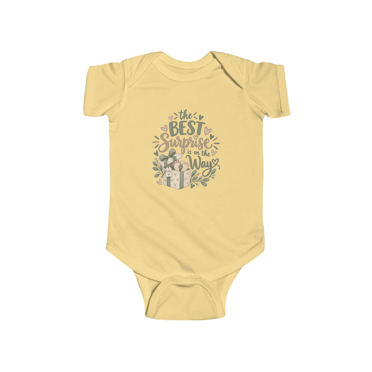 The Best Surprise Is on the Way Baby Bodysuit