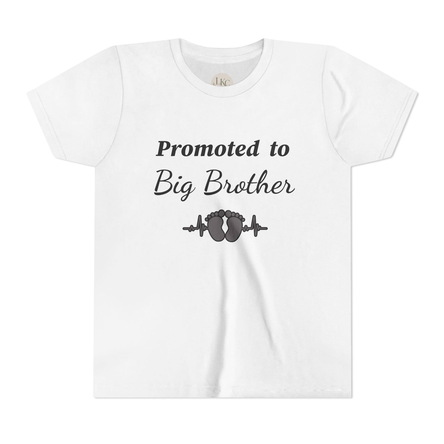 Big Brother Announcement Youth Tee – "Promoted to Big Brother" Pregnancy Reveal Shirt