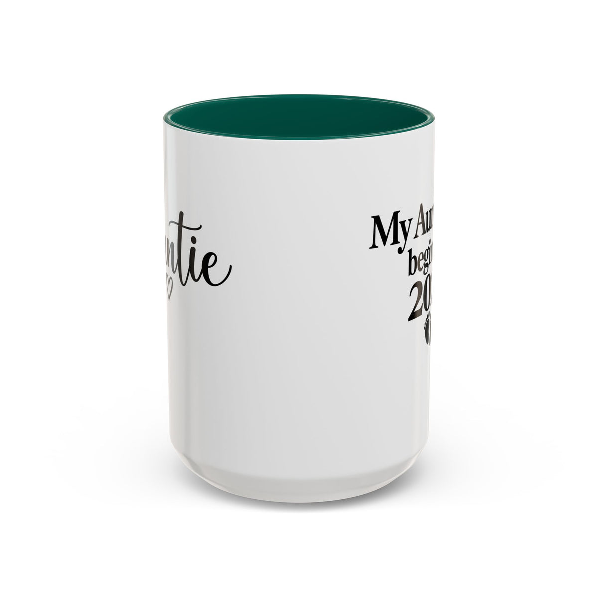 Auntie Est. 2027 Gift-Reveal Ceramic Mug