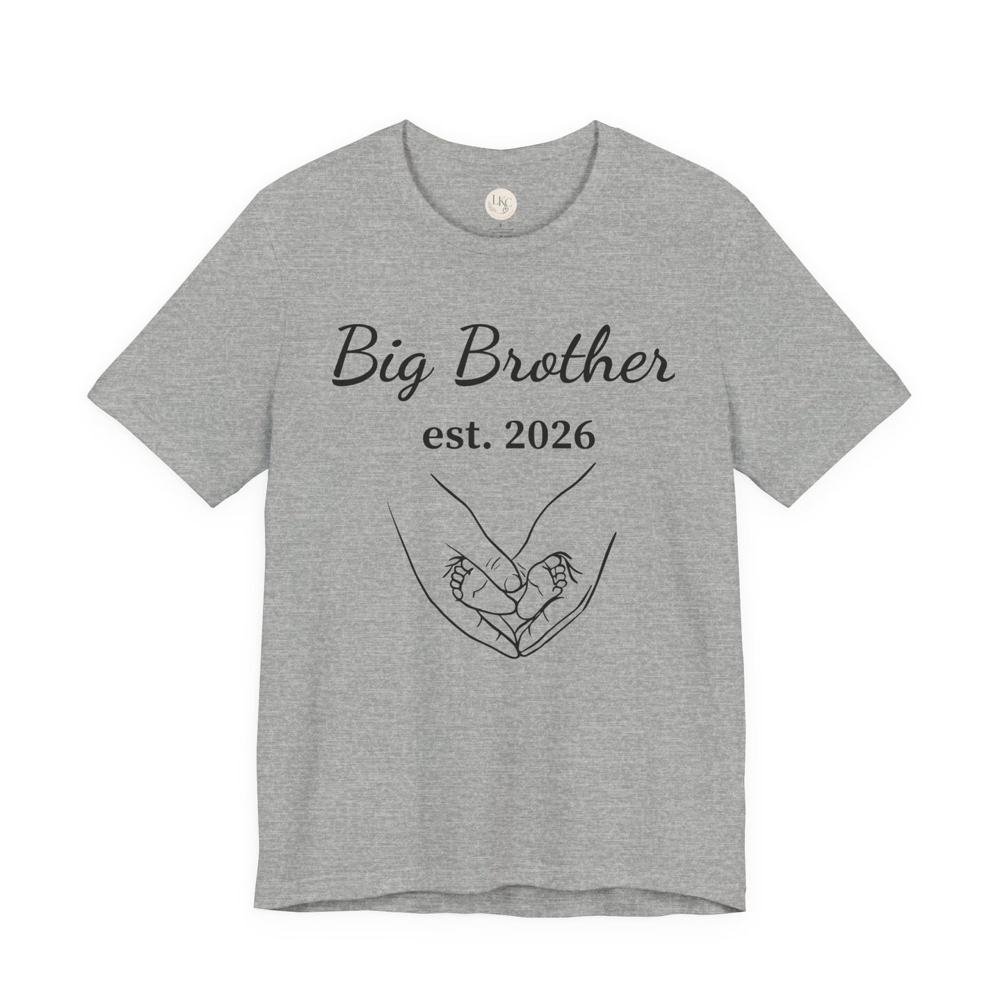 Big Brother T-Shirt "est. 2026" – New Sibling Announcement Tee