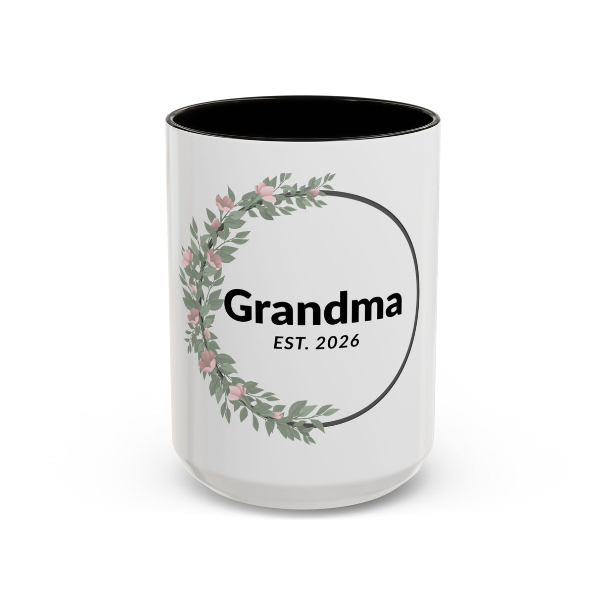 Grandma Est. 2026 Floral Coffee Mug