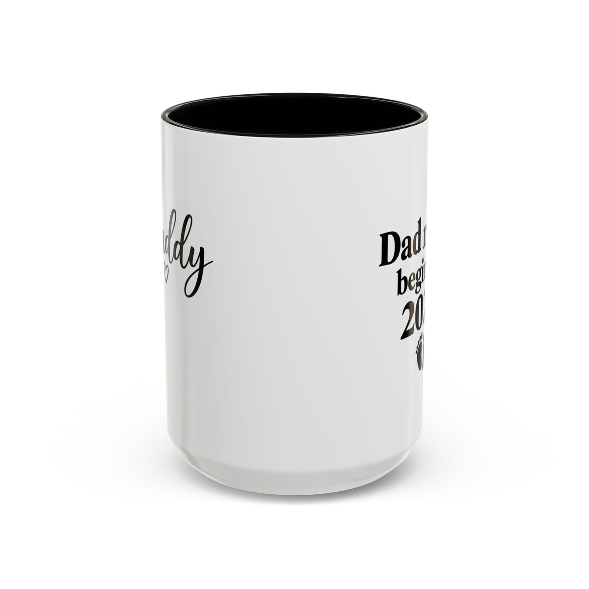 Daddy Est. 2027 Gift-Reveal Ceramic Mug