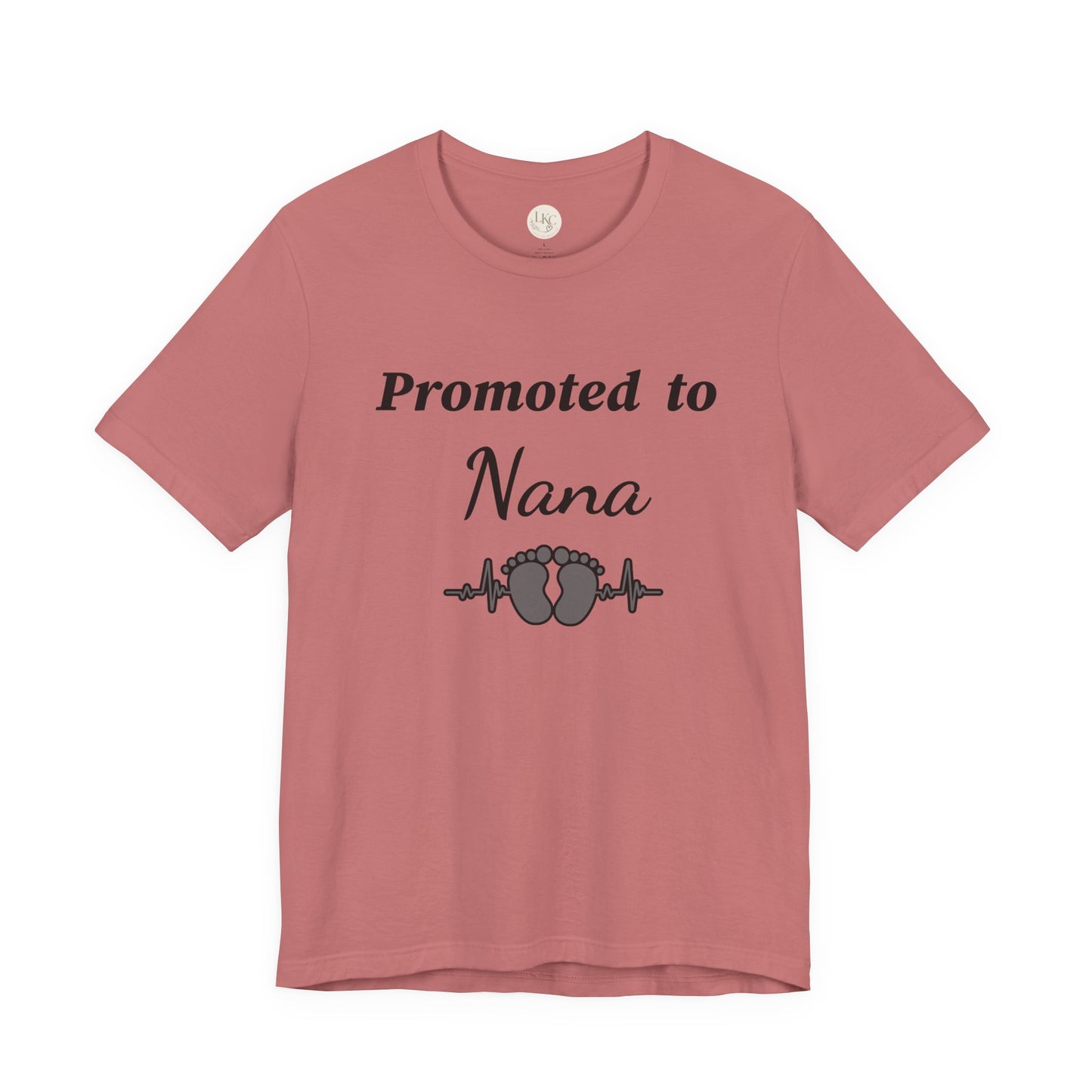 Copy of Copy of Promoted to Gigi Baby Announcement Tee — New Grandma Gift