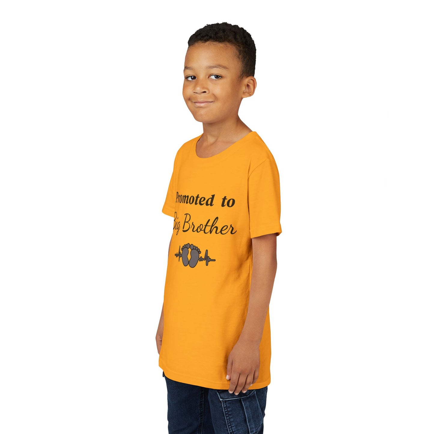 Big Brother Announcement Youth Tee – "Promoted to Big Brother" Pregnancy Reveal Shirt