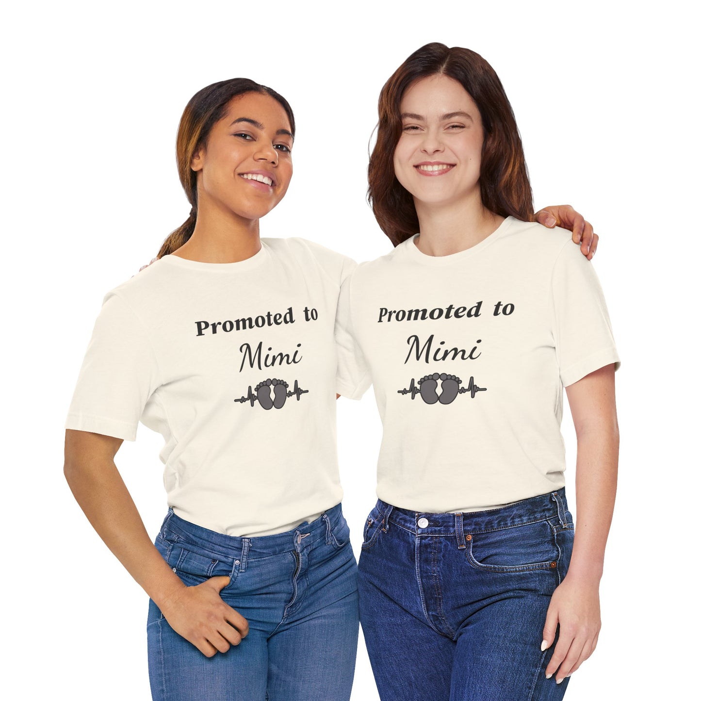 Promoted to Mimi T‑Shirt — New Grandma Baby Announcement Tee