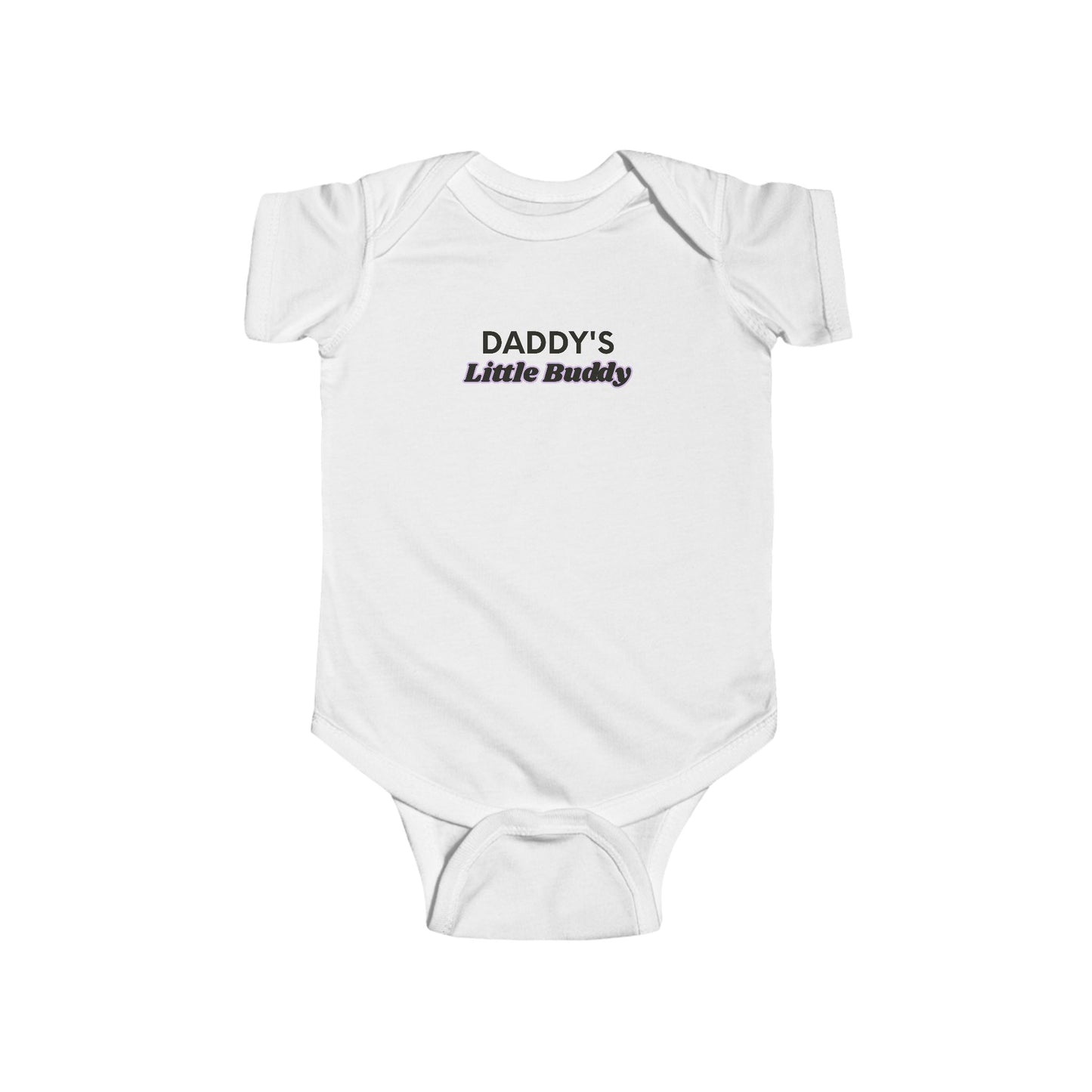 Baby Onesie "Daddy's Little Buddy" – Cute Infant Bodysuit