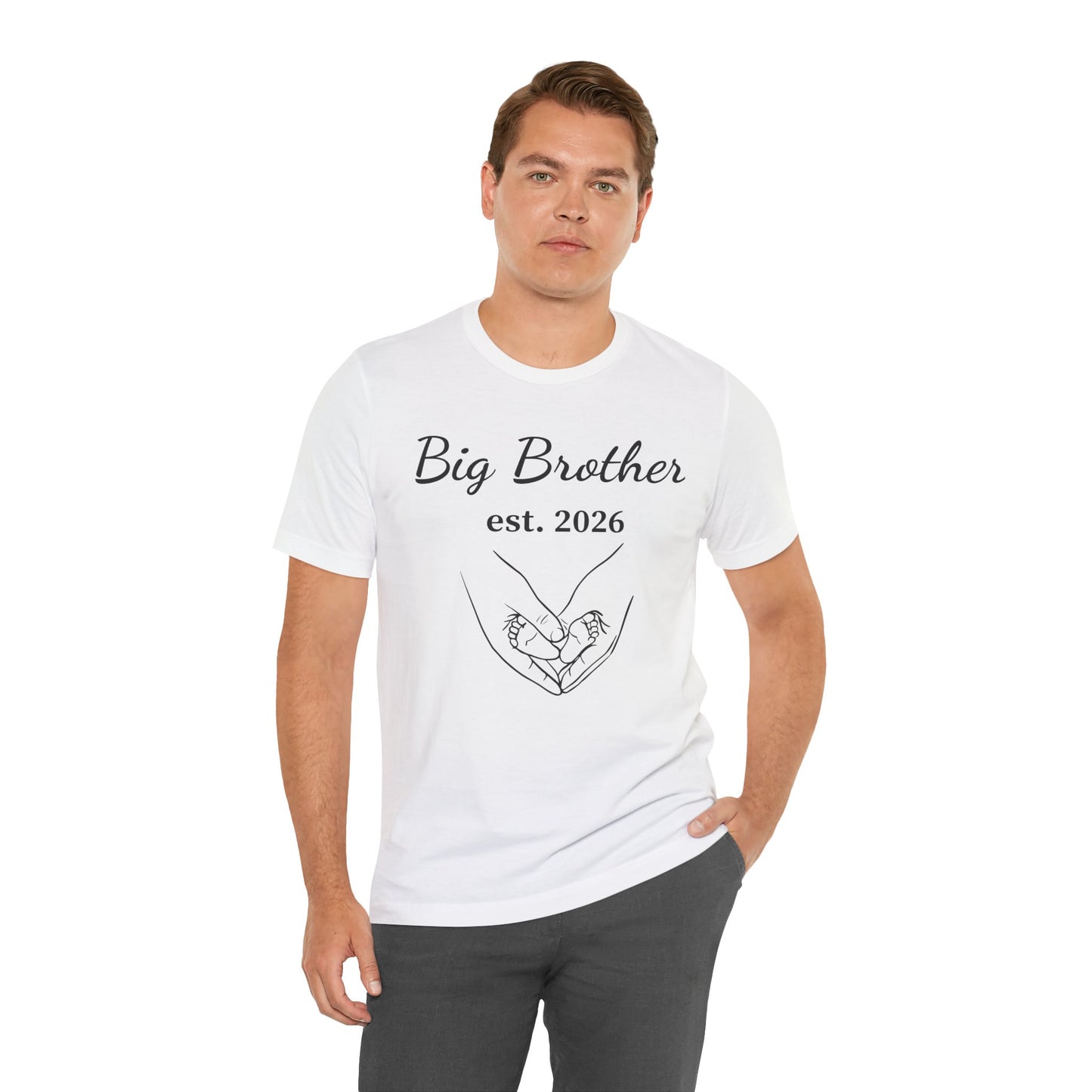 Big Brother T-Shirt "est. 2026" – New Sibling Announcement Tee