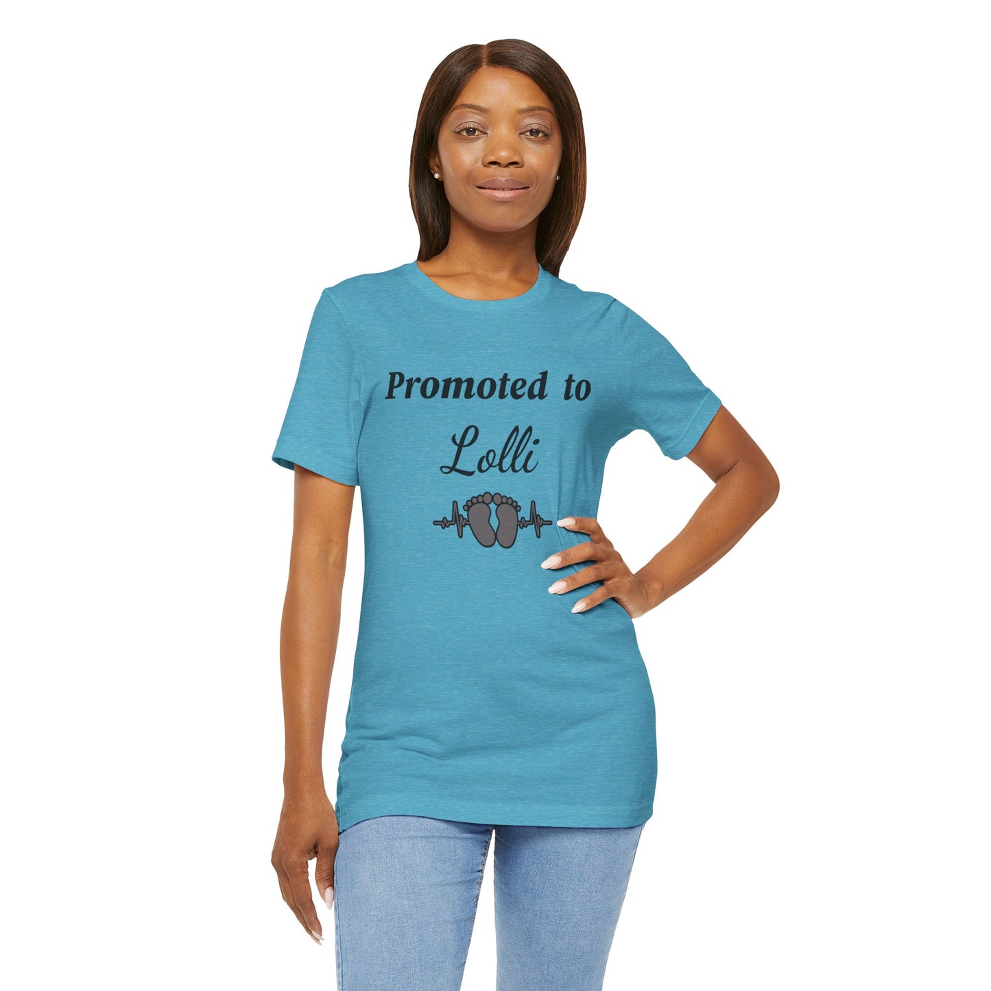 Promoted to Lolli Baby Announcement Tee