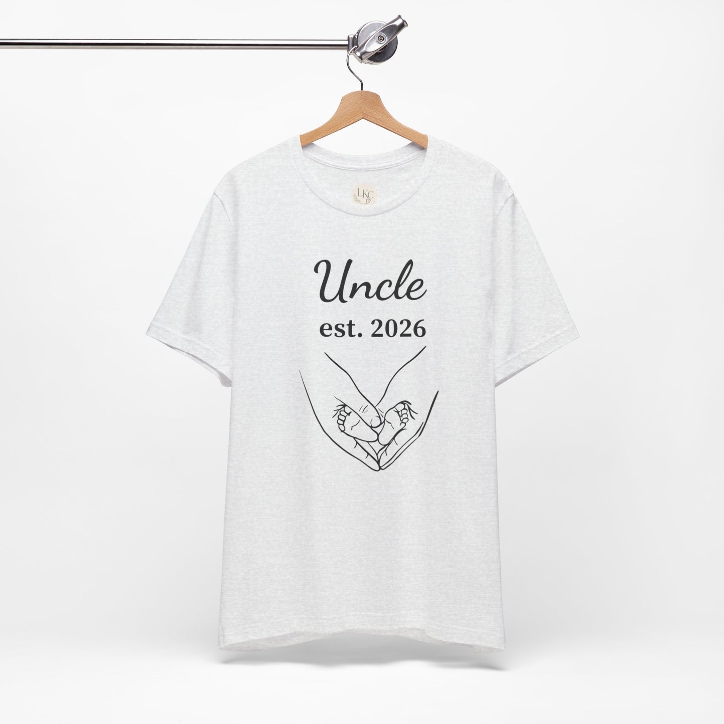 Uncle Est. 2026 T-Shirt — New Uncle Announcement Tee