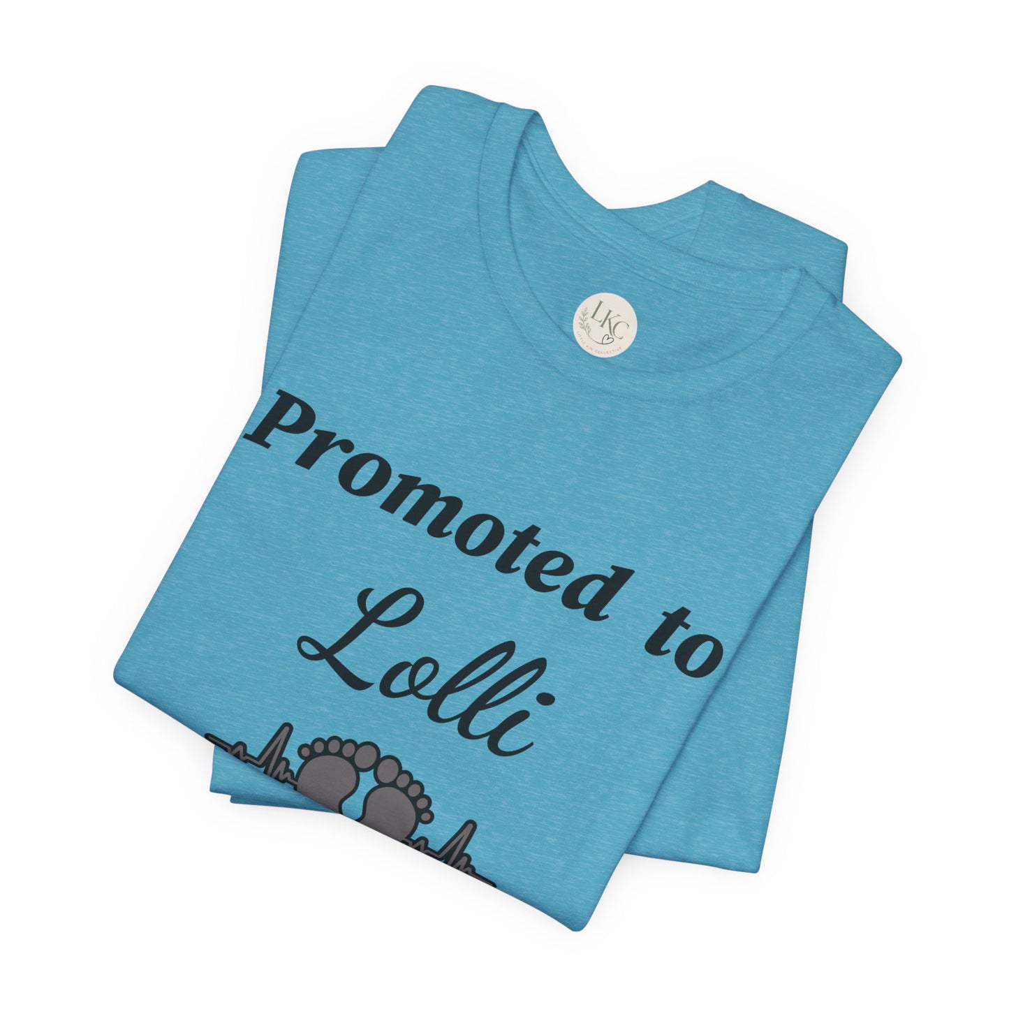 Promoted to Lolli Baby Announcement Tee