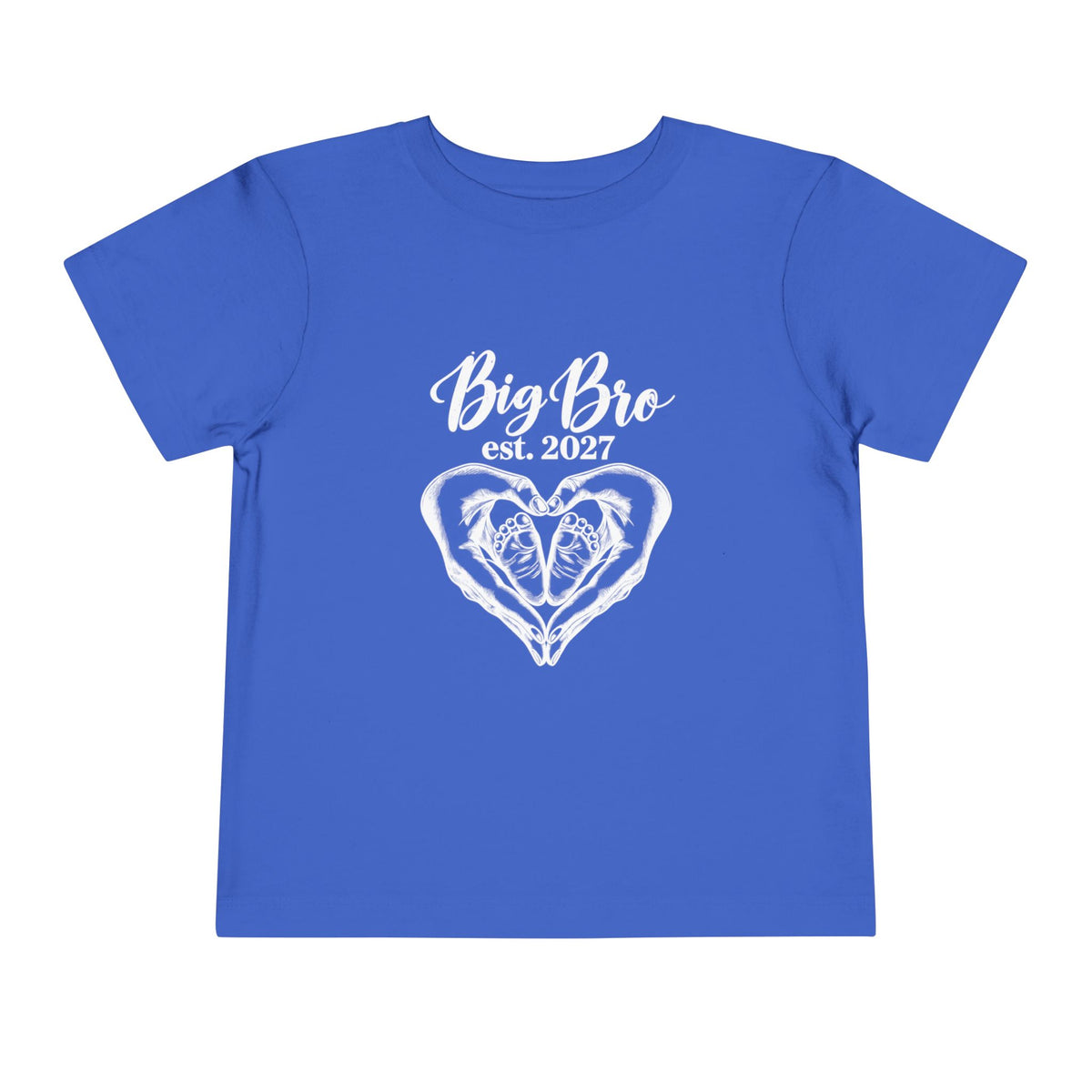 Big Bro Est. 2027 Toddler Tee