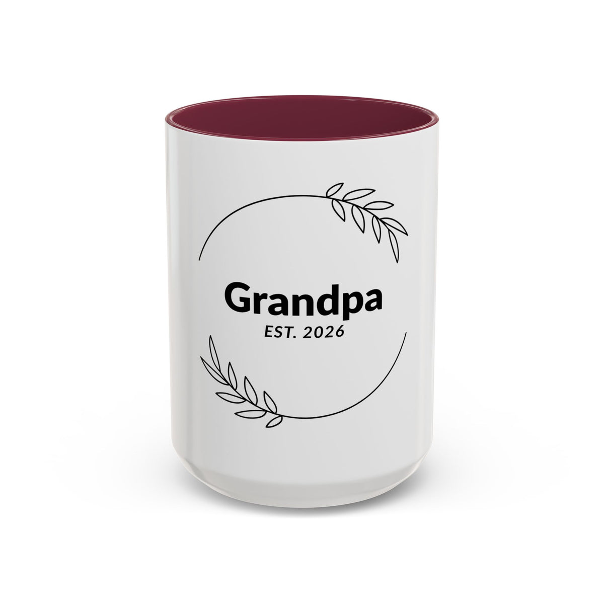 Grandpa Est. 2026 Ceramic Mug