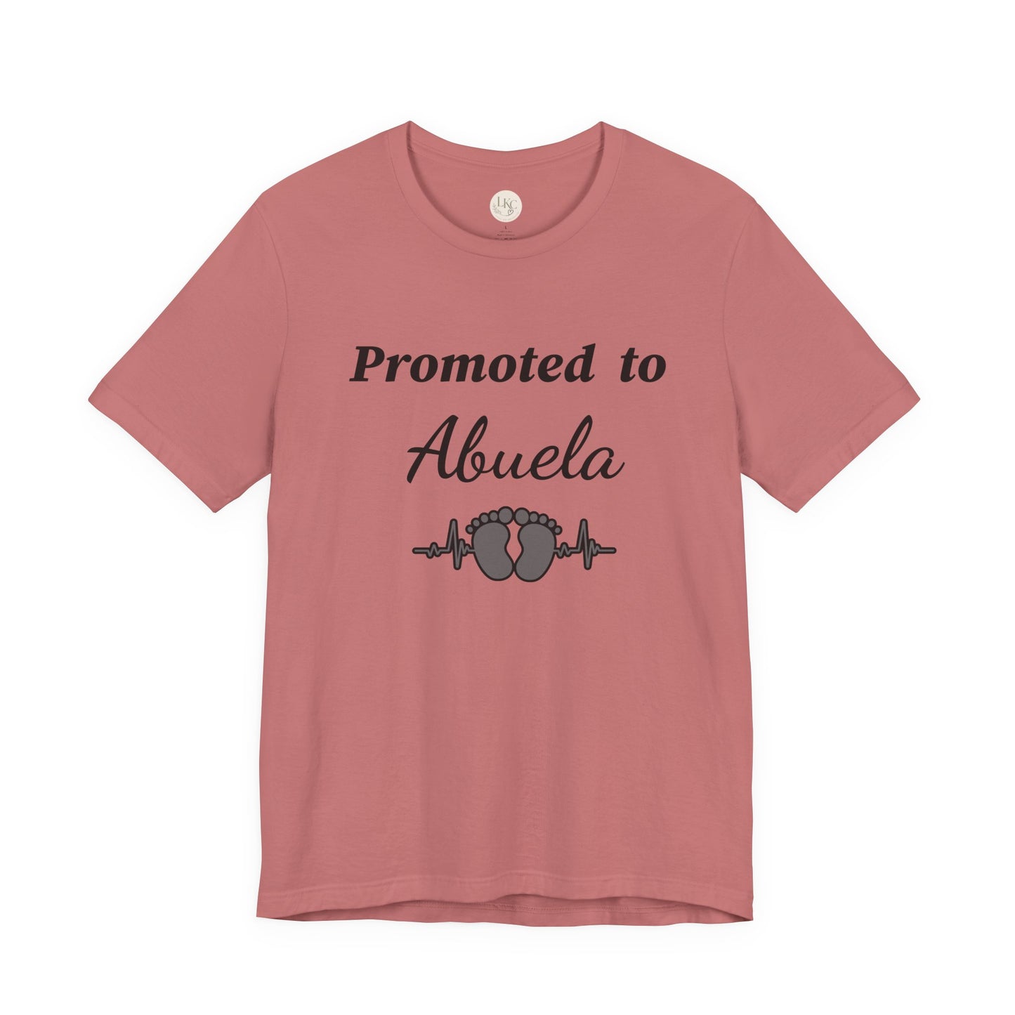 Promoted to Abuela T-Shirt — New Grandma Announcement Tee
