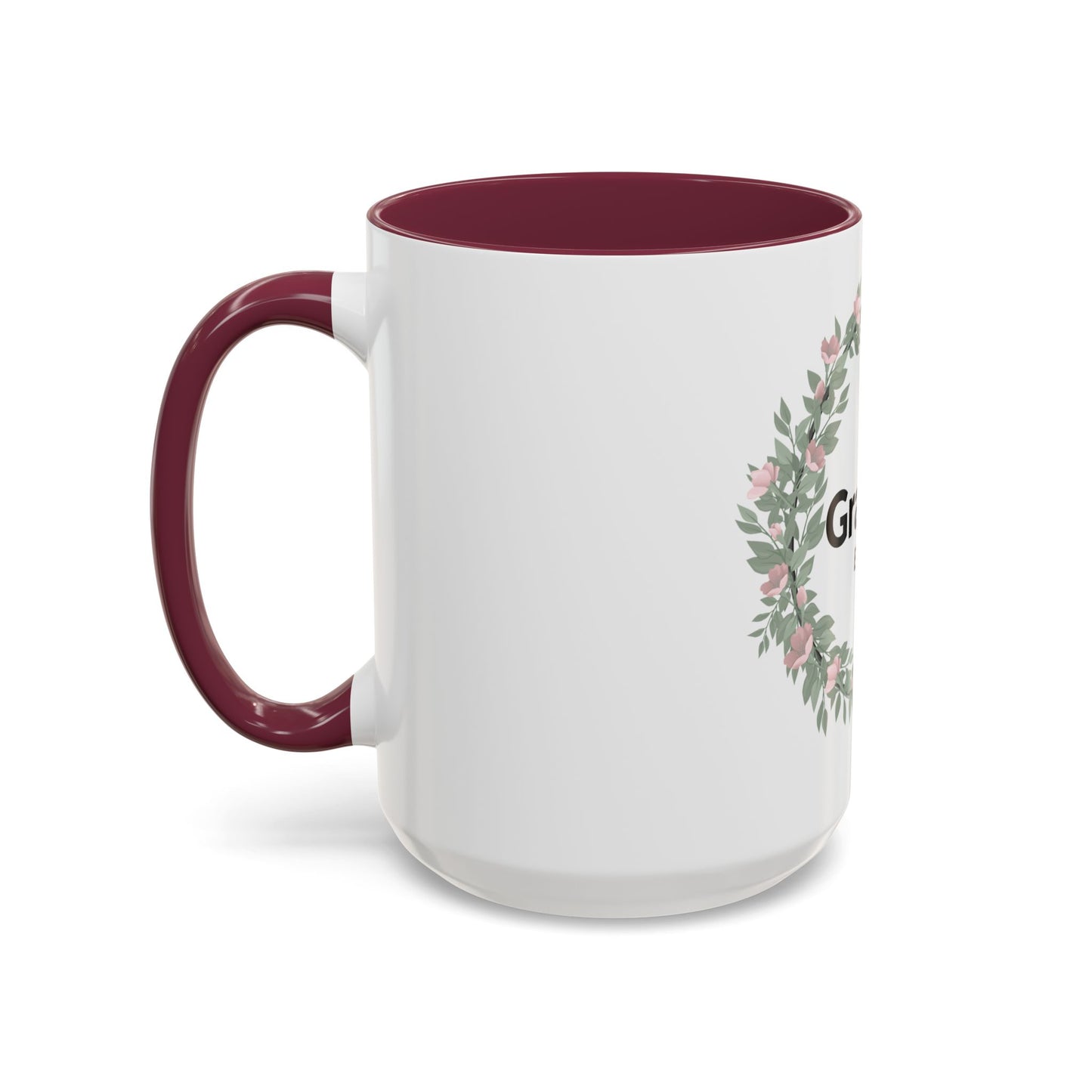 Grandma Est. 2026 Floral Coffee Mug — New Grandma Gift (11oz & 15oz)