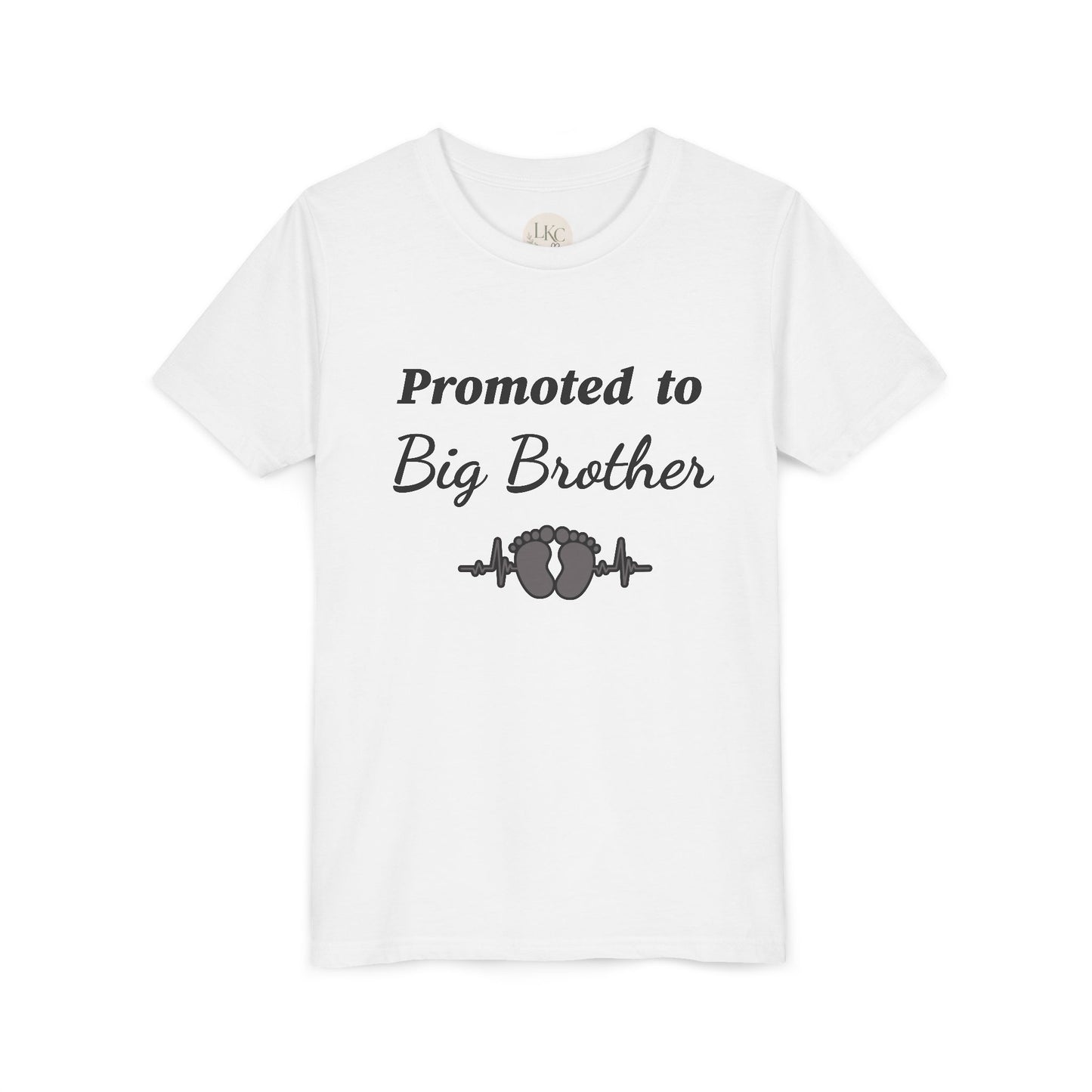 Big Brother Announcement Youth Tee – "Promoted to Big Brother" Pregnancy Reveal Shirt