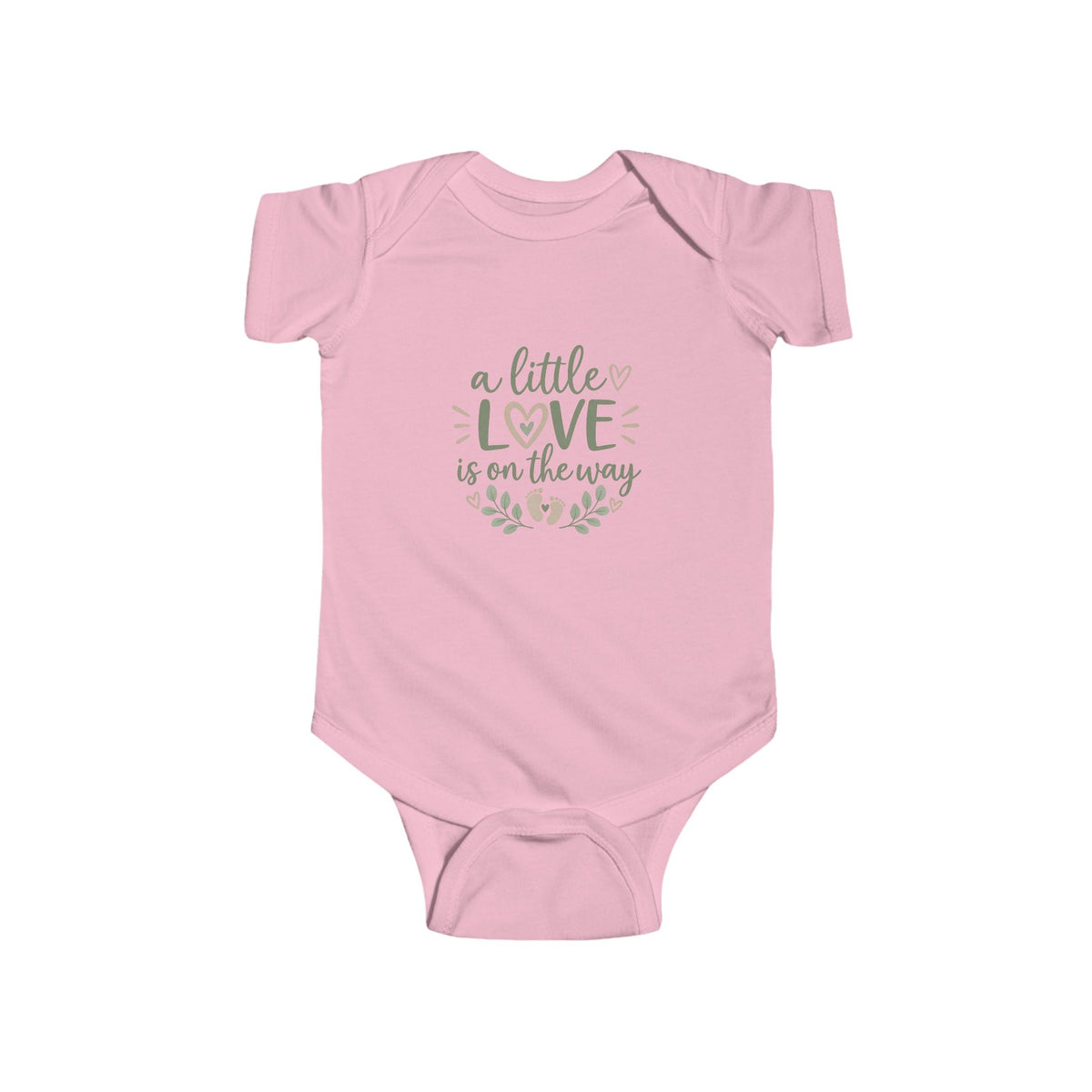 A Little Love Is on the Way Baby Bodysuit