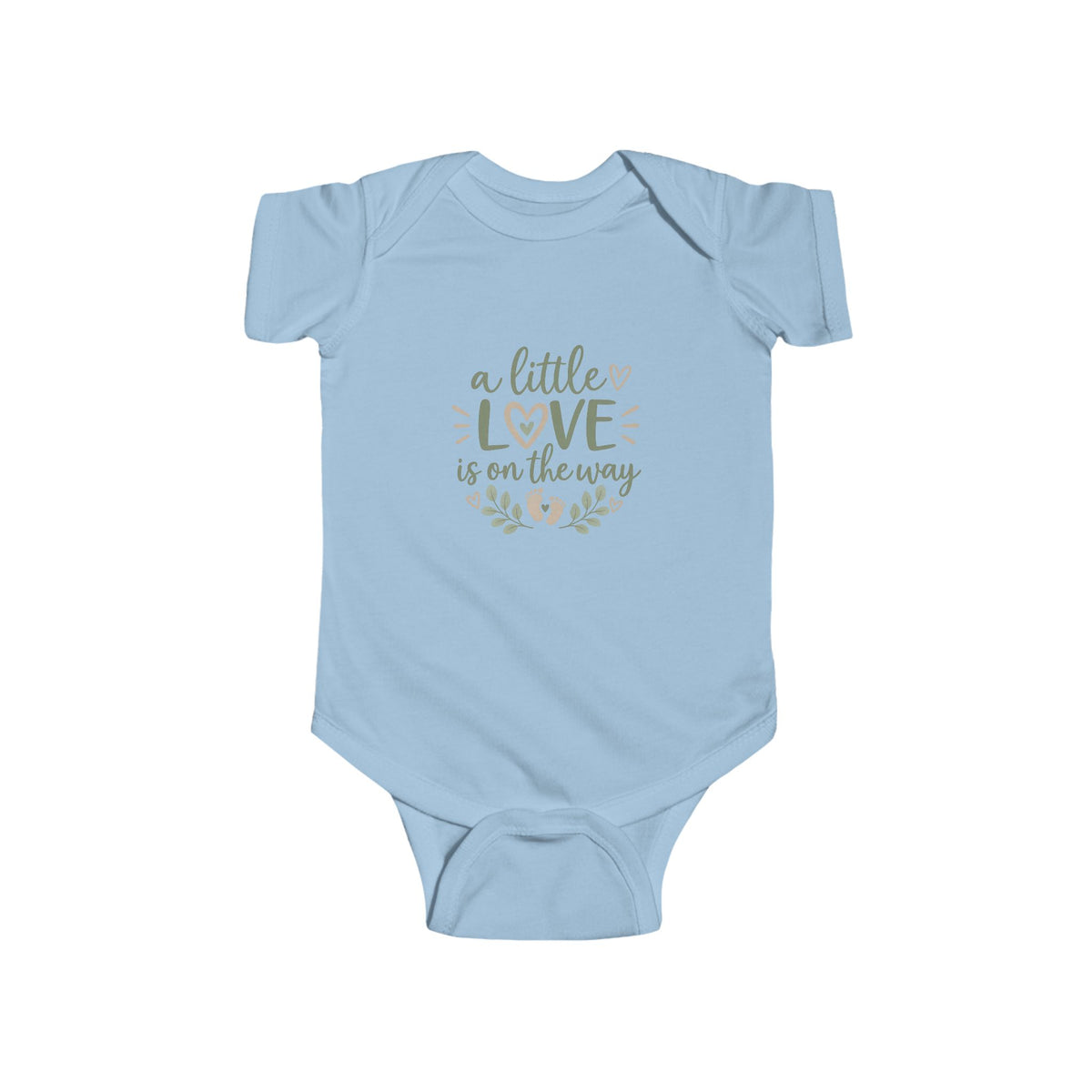 A Little Love Is on the Way Baby Bodysuit