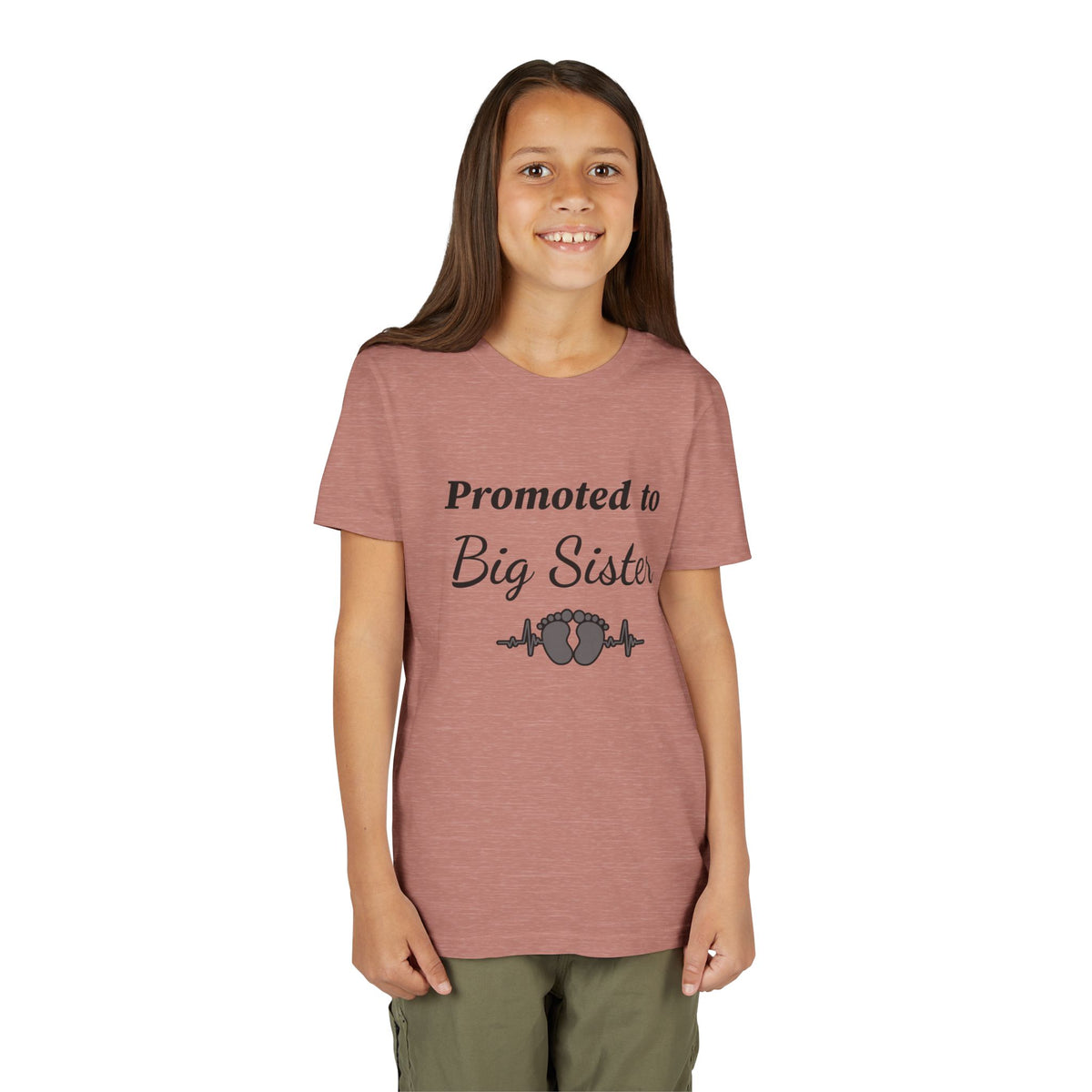 Promoted to Big Sister Youth Tee