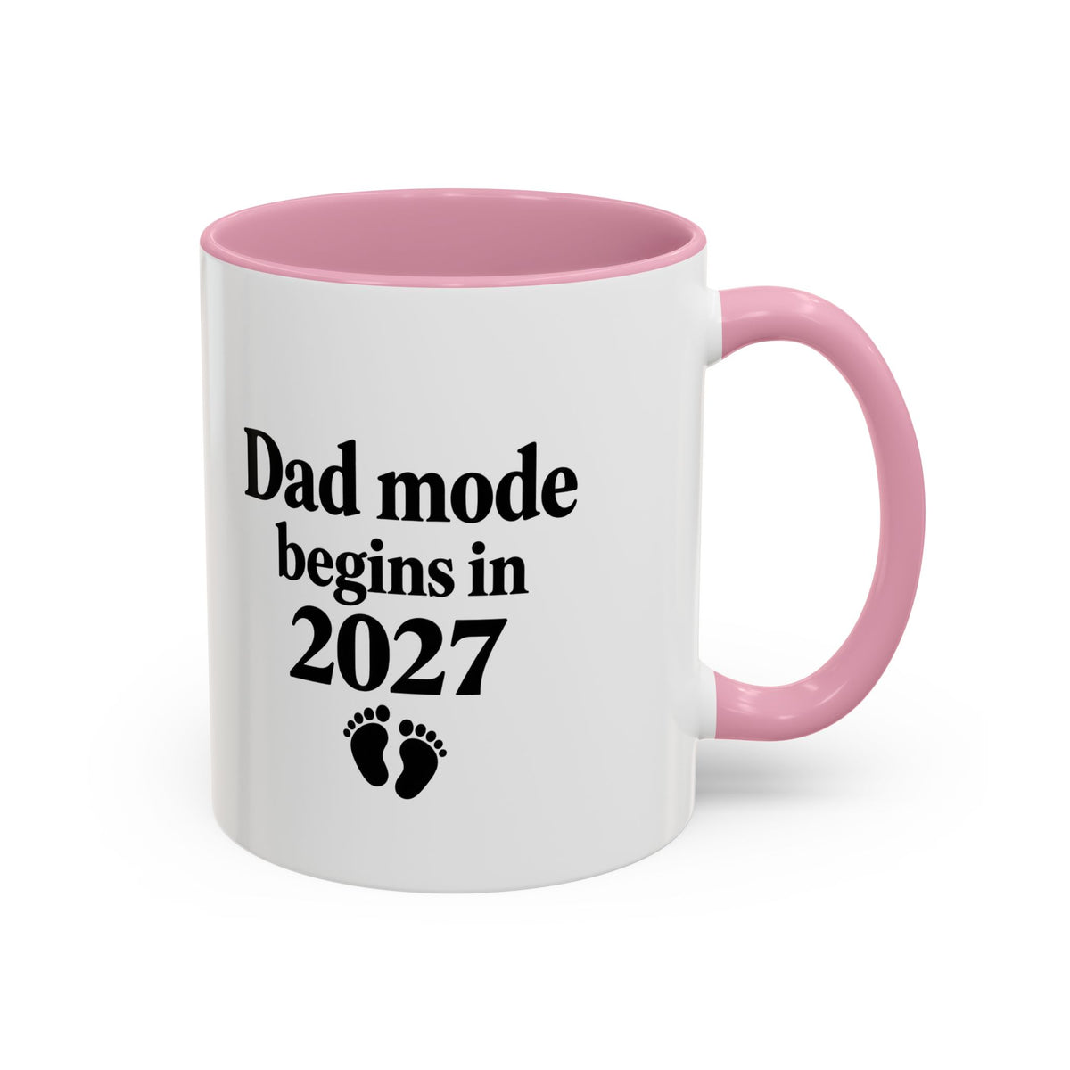 Daddy Est. 2027 Gift-Reveal Ceramic Mug