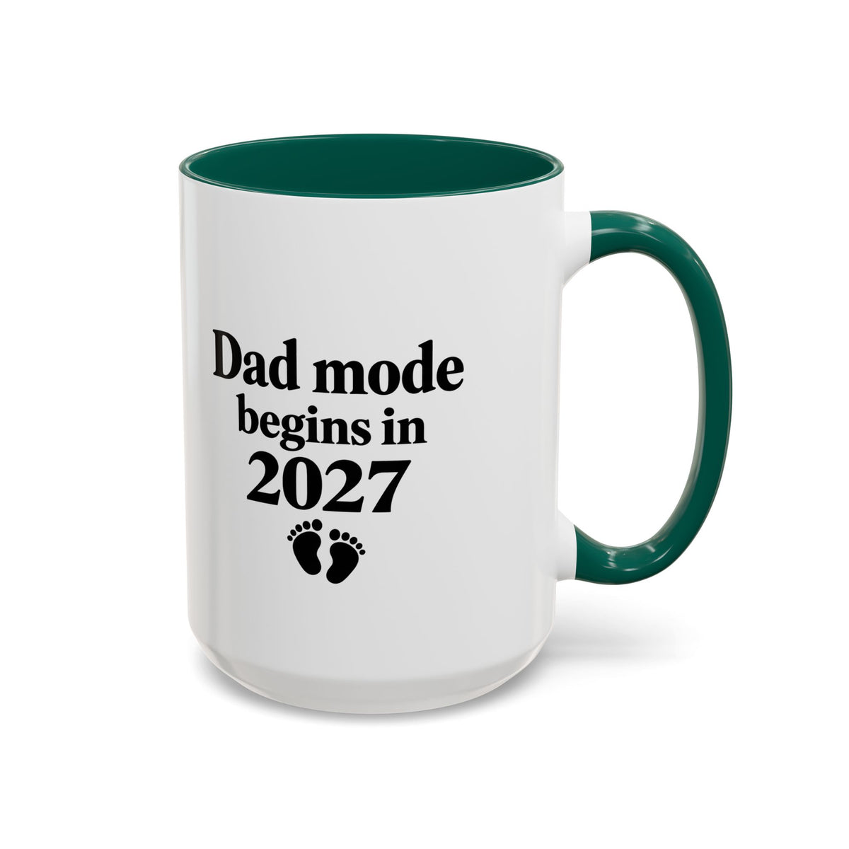 Daddy Est. 2027 Gift-Reveal Ceramic Mug