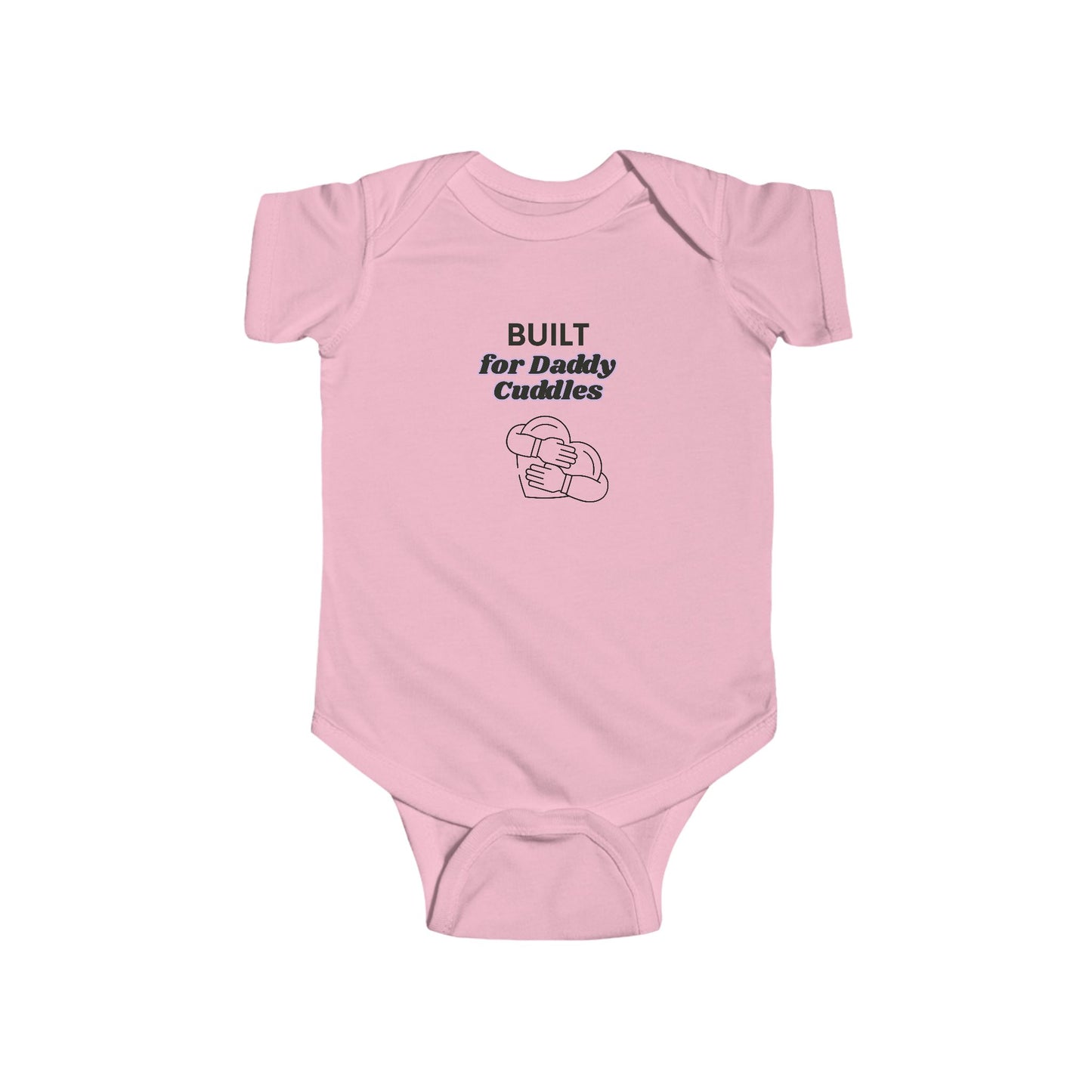 Baby Bodysuit "Built for Daddy Cuddles" – Cute Newborn One-Piece Gift