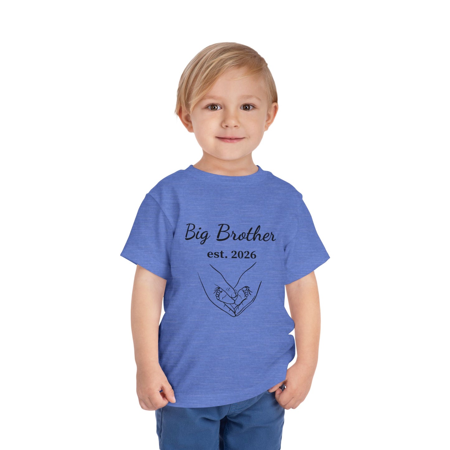 Big Brother est. 2026 Toddler Tee — New Sibling Announcement Shirt