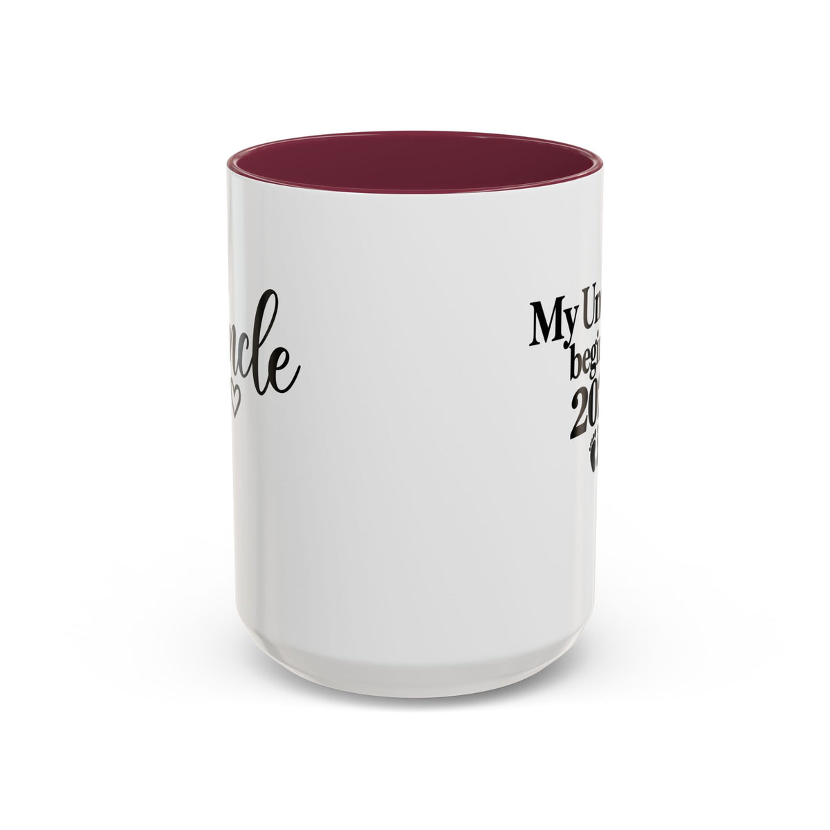 Uncle Est. 2027 Gift-Reveal Ceramic Mug