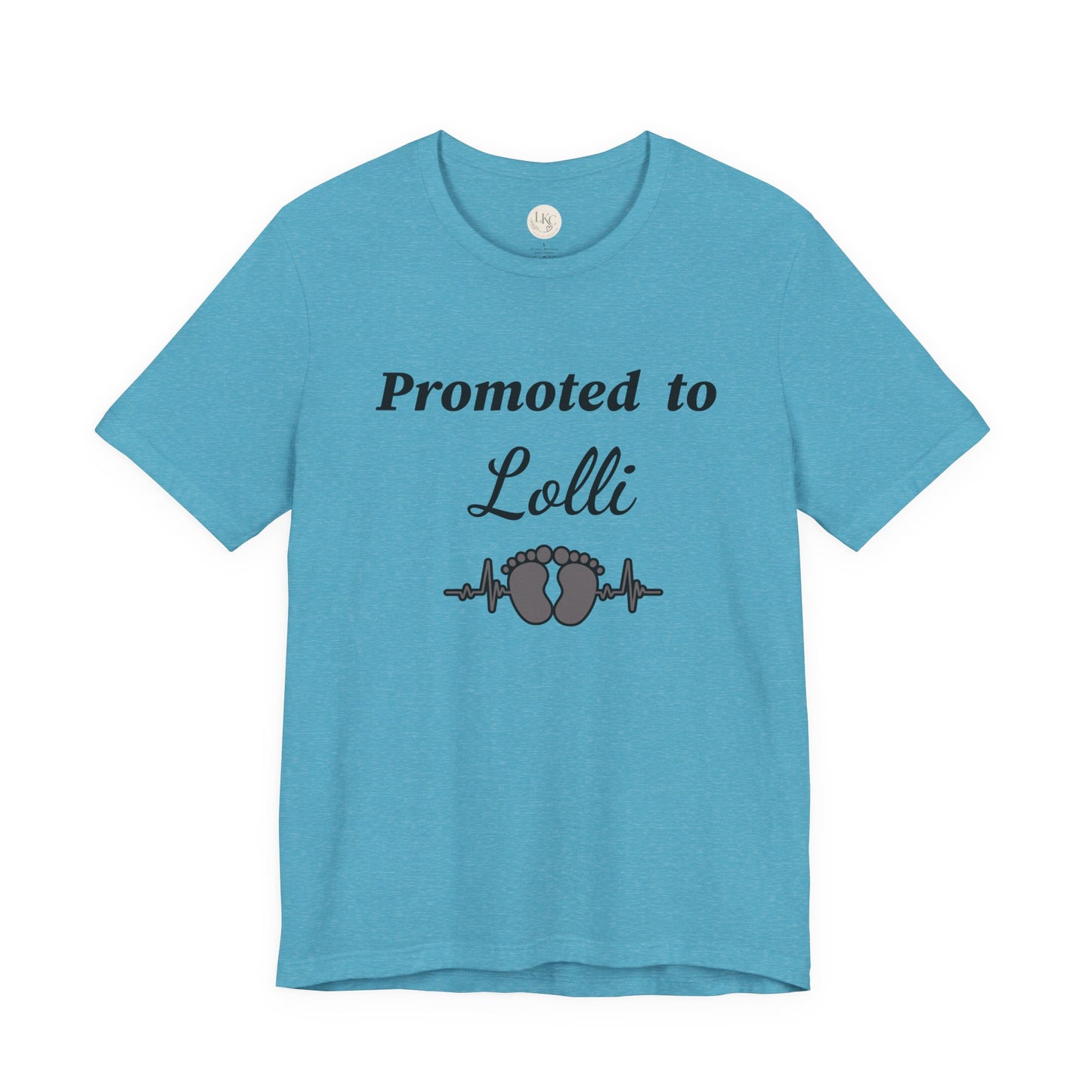 Promoted to Lolli Baby Announcement Tee